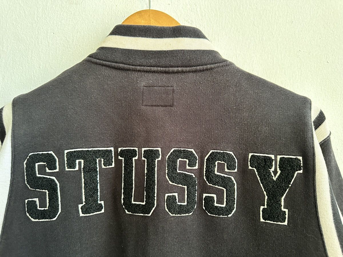 Stussy vintage stussy embroidered logo bomber jacket Size US M / EU 48-50 / 2 - 11 Thumbnail