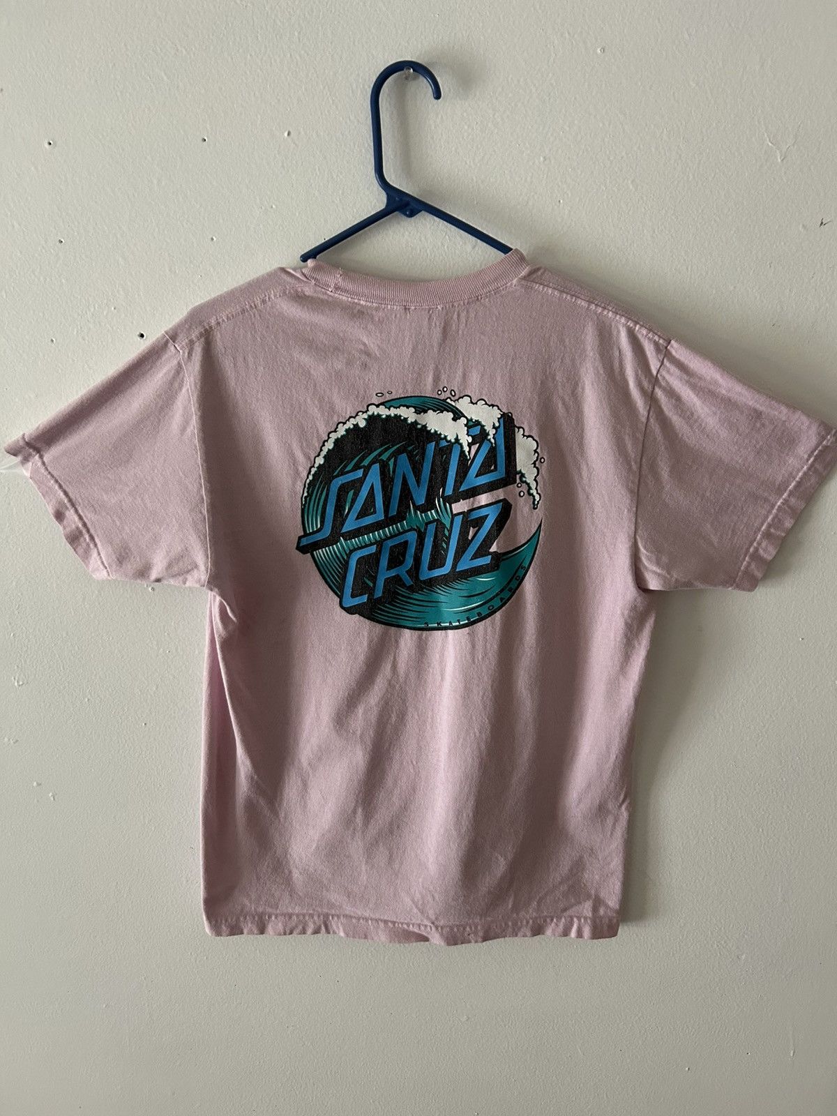 Santa Cruz Skateboards Pink Wave Santa Cruz T-Shirt Size US M / EU 48-50 / 2 - 2 Thumbnail