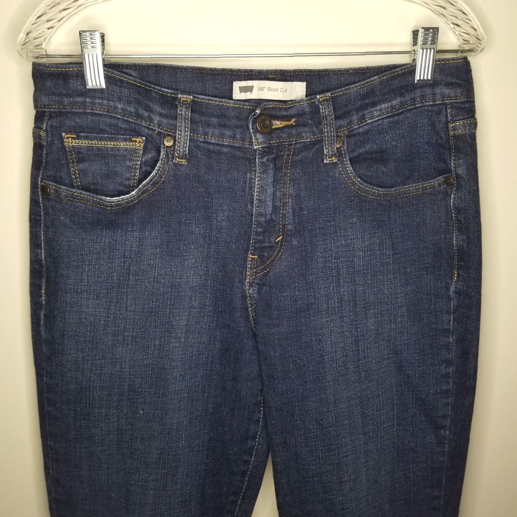 Levi's VINTAGE? (No vintage indicator) Levi's 515 Jeans Bootcut Women Size 8 Blue 32x33 Women's Jeans Levi 515 Bootcut Blue Size 8 Womens Size 30" / US 8 / IT 44 - 2 Thumbnail