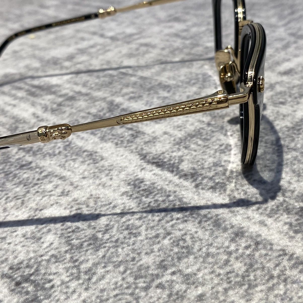 Chrome Hearts CHROME HEARTS STRAPADICTOME BLACK/ GOLD PLATED Size ONE SIZE - 16 Thumbnail