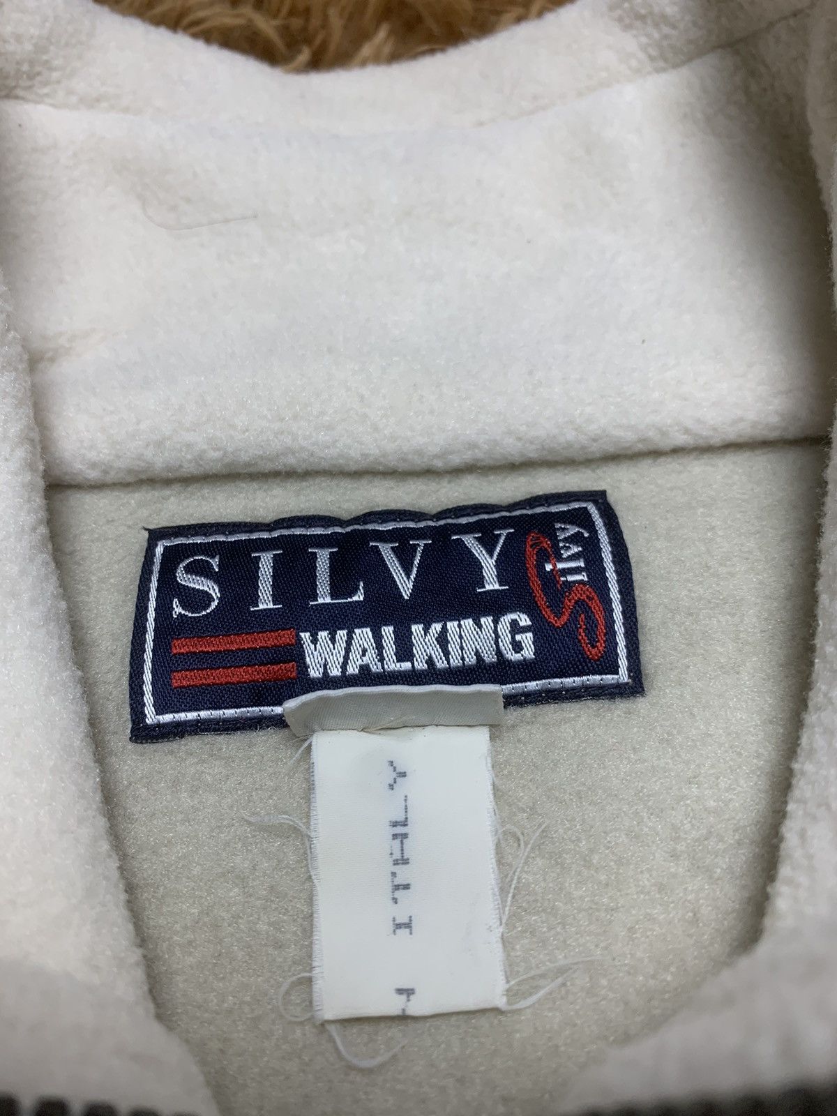 Vintage 90s Silvy Walking Fu Manchu Polartec Sweat Jacket Size US XL / EU 56 / 4 - 7 Thumbnail