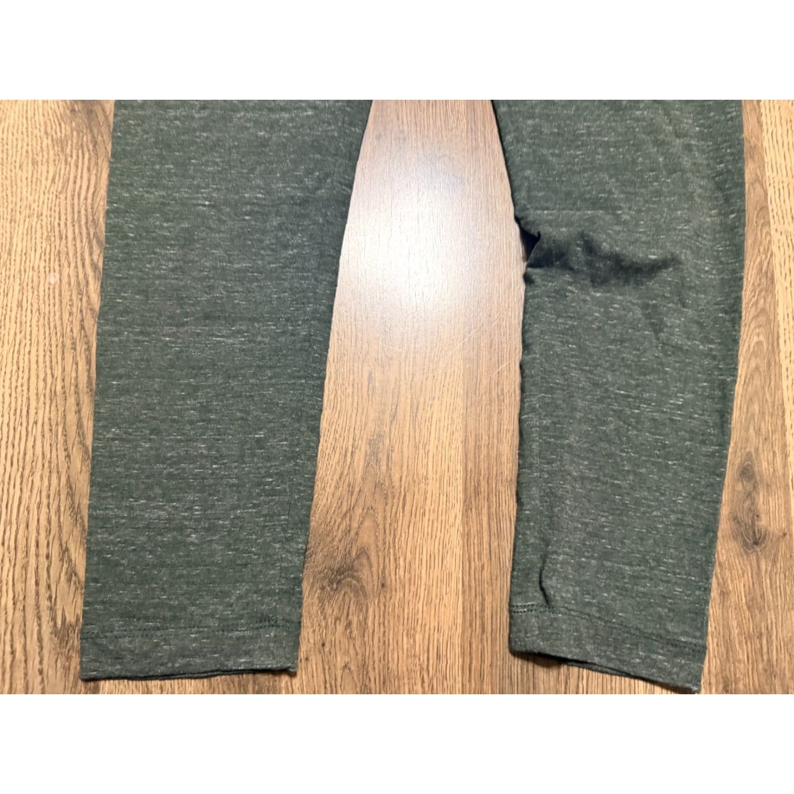 Old Navy Old Navy Leggings, Women's Medium, Green, Pull On, 36" Length, Casual, Regular, Ankle, Yoga, Pants Size 32" / US 10 / IT 46 - 3 Thumbnail