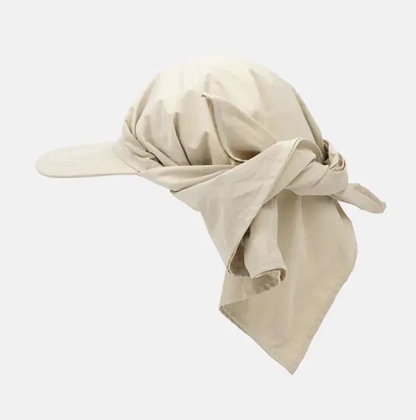 Japanese Brand Nao Avant garde fashion multi-style handkerchief cap hat Size ONE SIZE - 5 Thumbnail