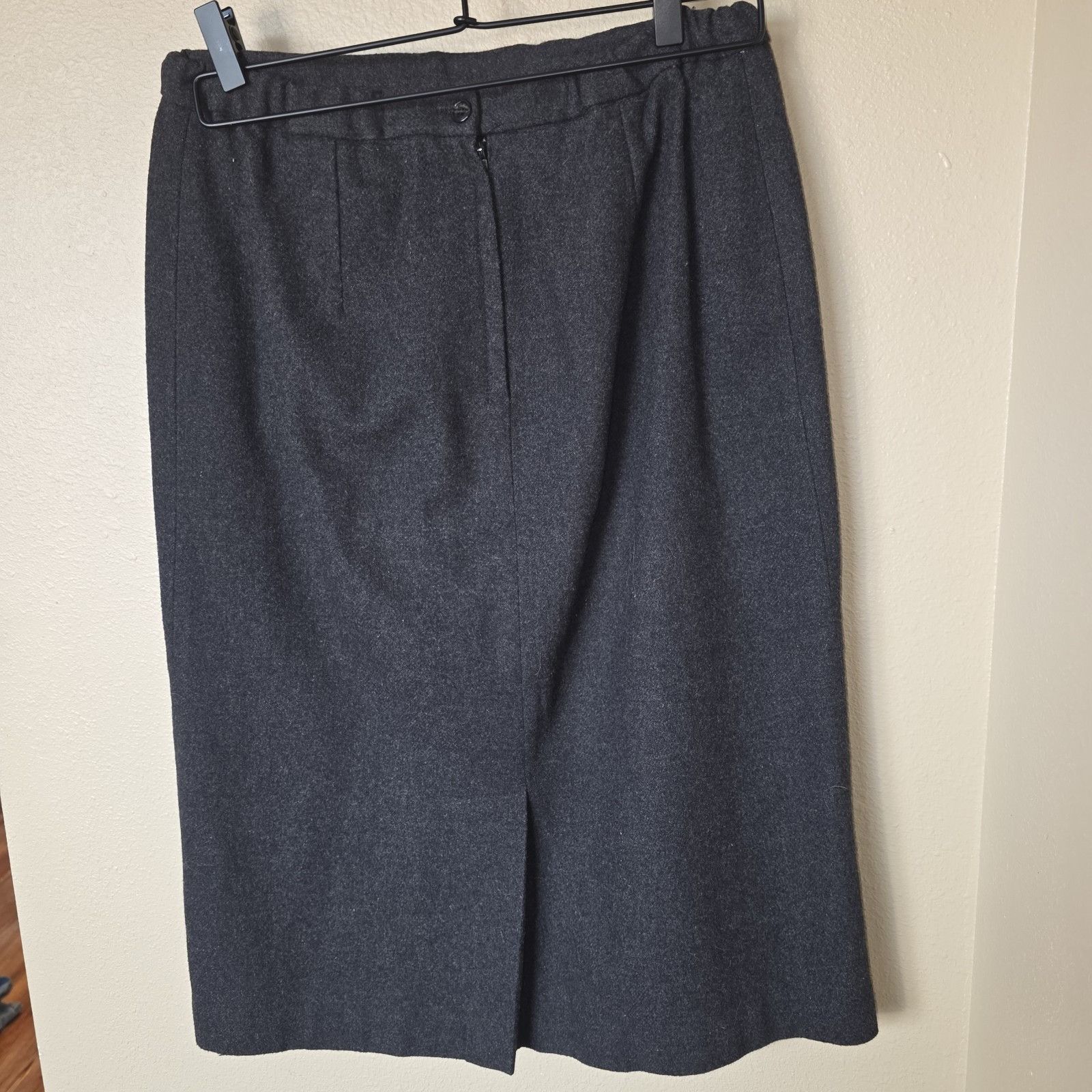 Other Vintage Robbie Sport Wool Skirt Suit Set 13/14 Gray 80s 90s Size XL / US 12-14 / IT 48-50 - 11 Thumbnail