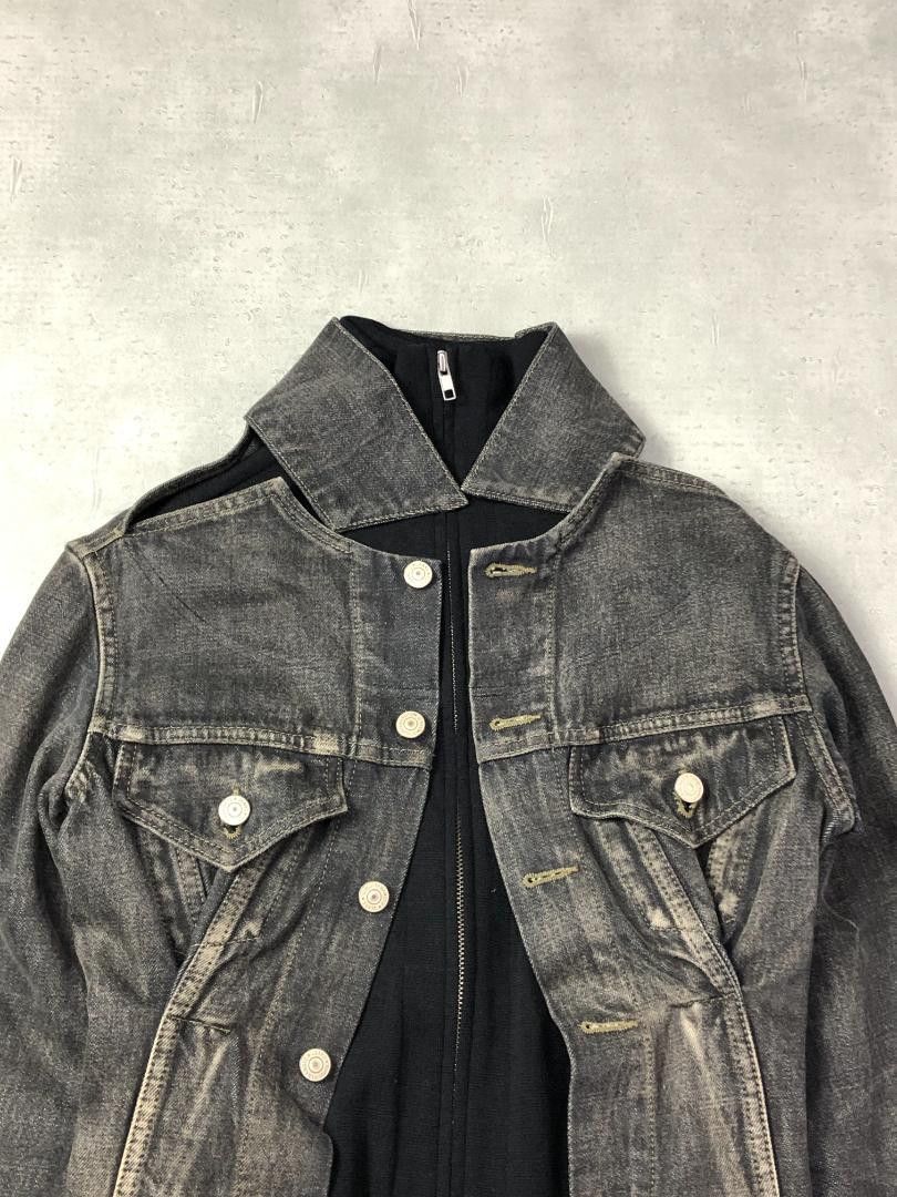 Yohji Yamamoto Yohji Yamamoto Pour Homme layered jacket Size US S / EU 44-46 / 1 - 6 Thumbnail
