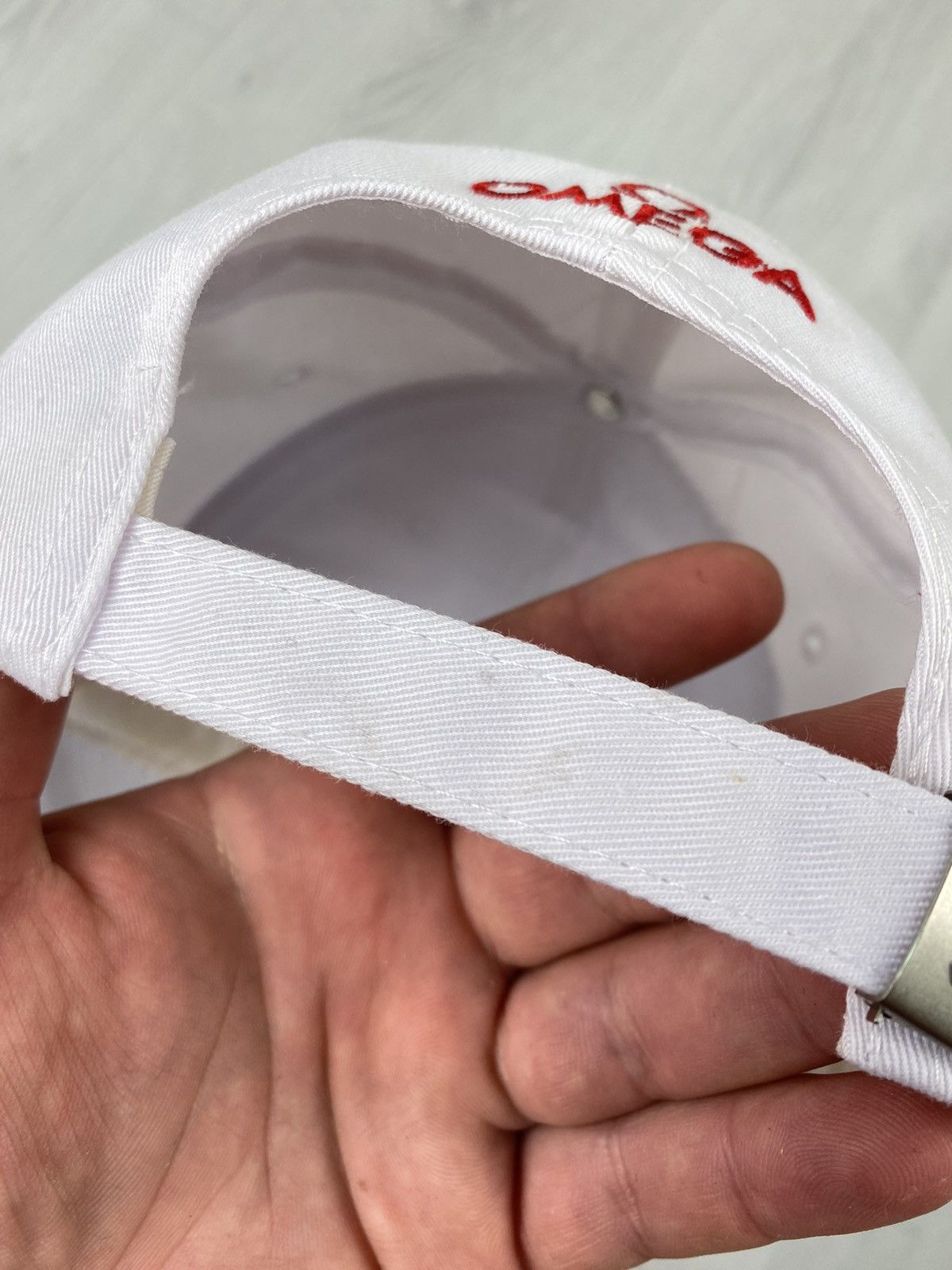 Omega Vintage Omega Cap Hat Rolex Cartier Racing Breitling Size ONE SIZE - 10 Thumbnail