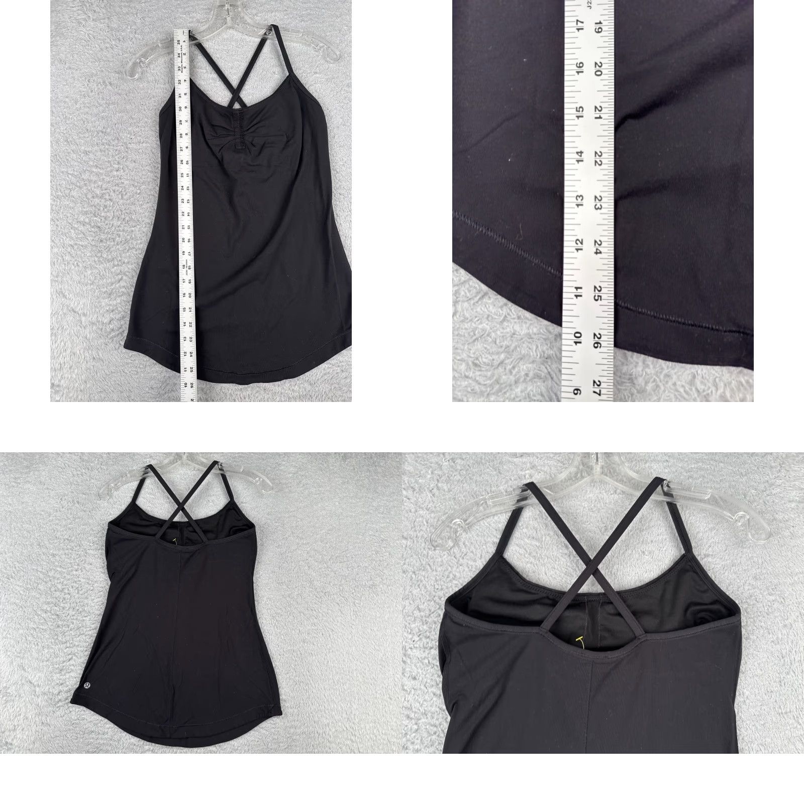 Lululemon Lululemon Tank Women 6 Black Atma Yoga Gym Workout Casual Womens Size M / US 6-8 / IT 42-44 - 8 Thumbnail