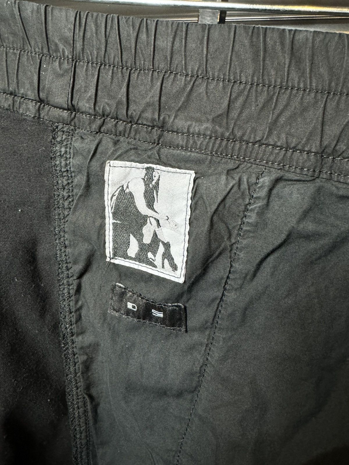 Rick Owens Rick Owens DRKSHDW Drop Crotch Black Pants - Large Size US 36 / EU 52 - 11 Thumbnail
