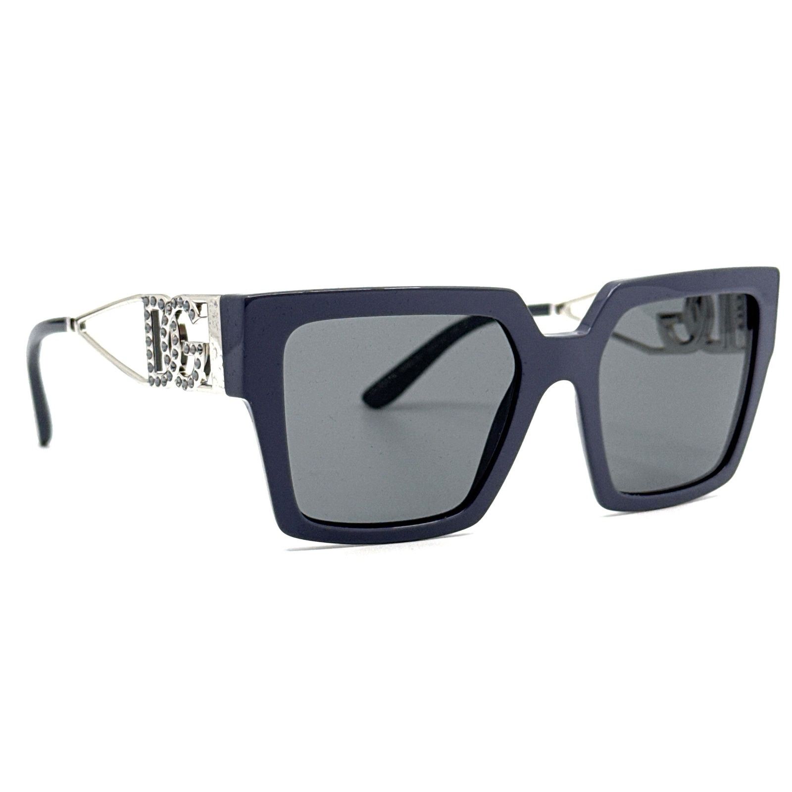 NEW DOLCE&GABBANA WOMEN SILVER SQUARE DG4416 3373/6G SUNGLASSES DG4416 33736G Amazon.com: Dolce & Gabbana DG4416 501/87 53MM Black/Dark  main image 2