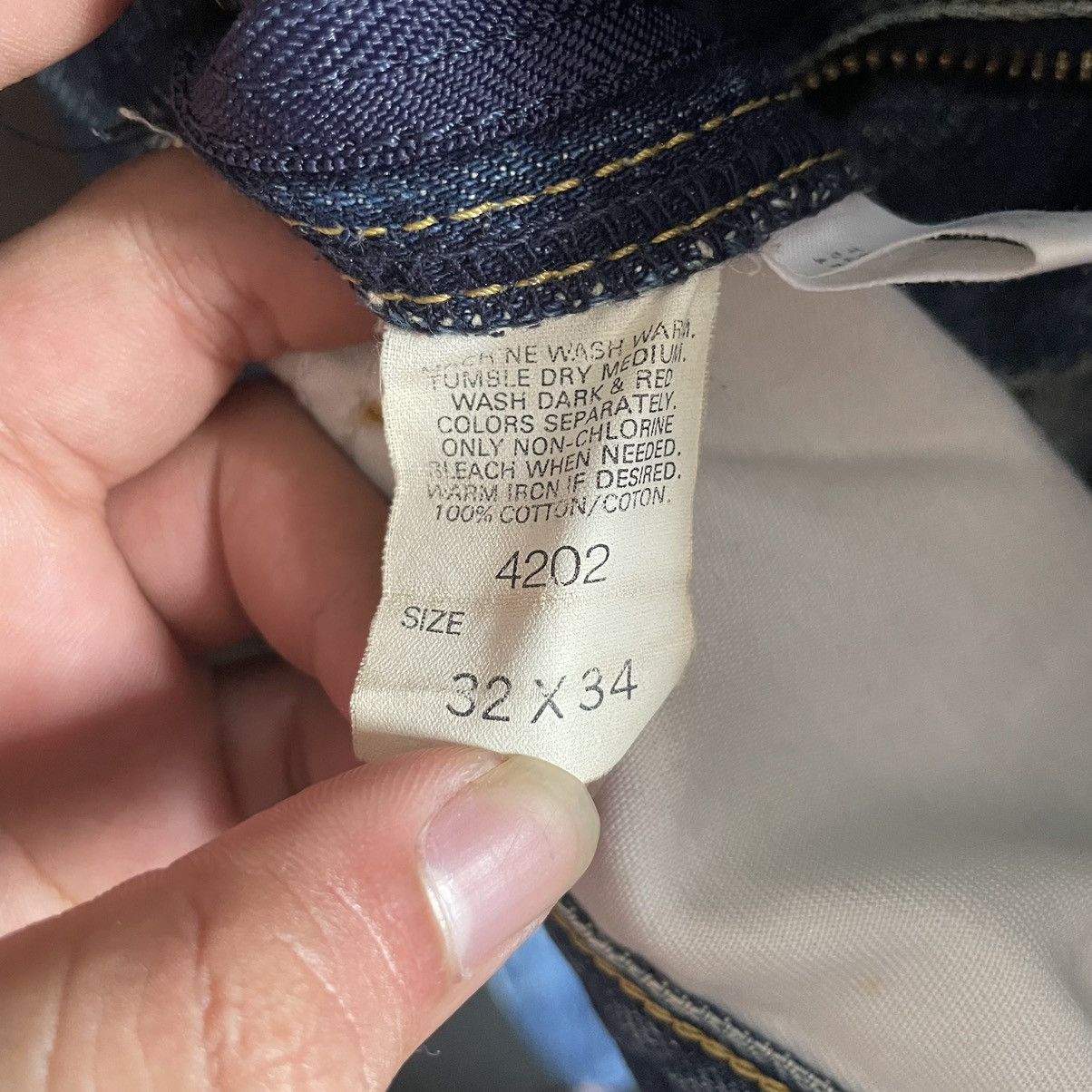 Lee × Vintage Vintage Lee Rider Flare Denim Jeans Size US 31 - 8 Thumbnail