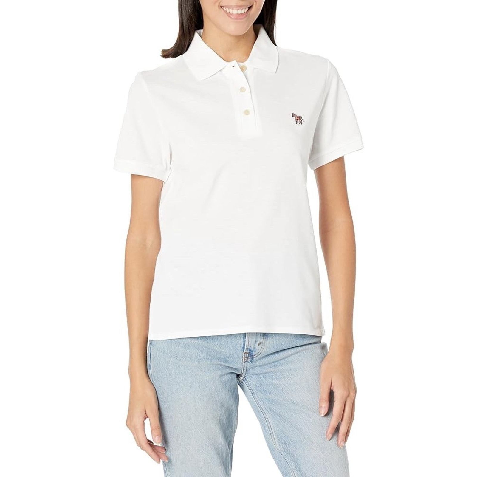 Paul Smith NWT New Season $150 Paul Smith White Polo Shirt Size XS Size XS / US 0-2 / IT 36-38 - 9 Thumbnail