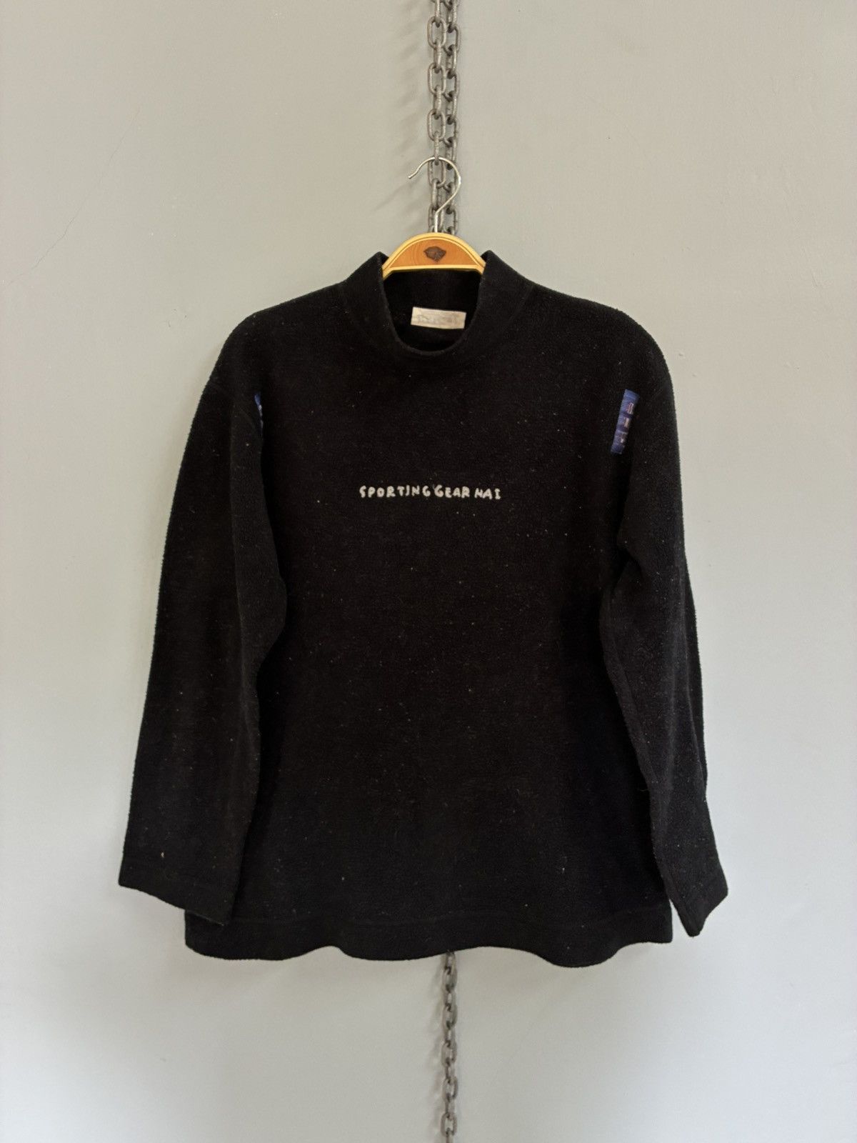 Hai Sporting Gear Vintage Sporting Gear Hai X Earth fleece pullover sweatshirt Size US L / EU 52-54 / 3 - 1 Thumbnail
