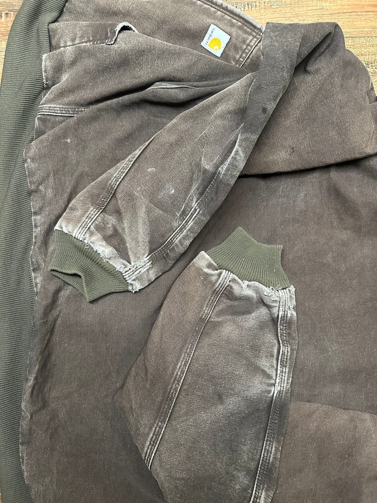 Carhartt × Vintage Vintage 90's Carhartt jacket Faded Carhartt Active Jacket Size US XL / EU 56 / 4 - 7 Thumbnail