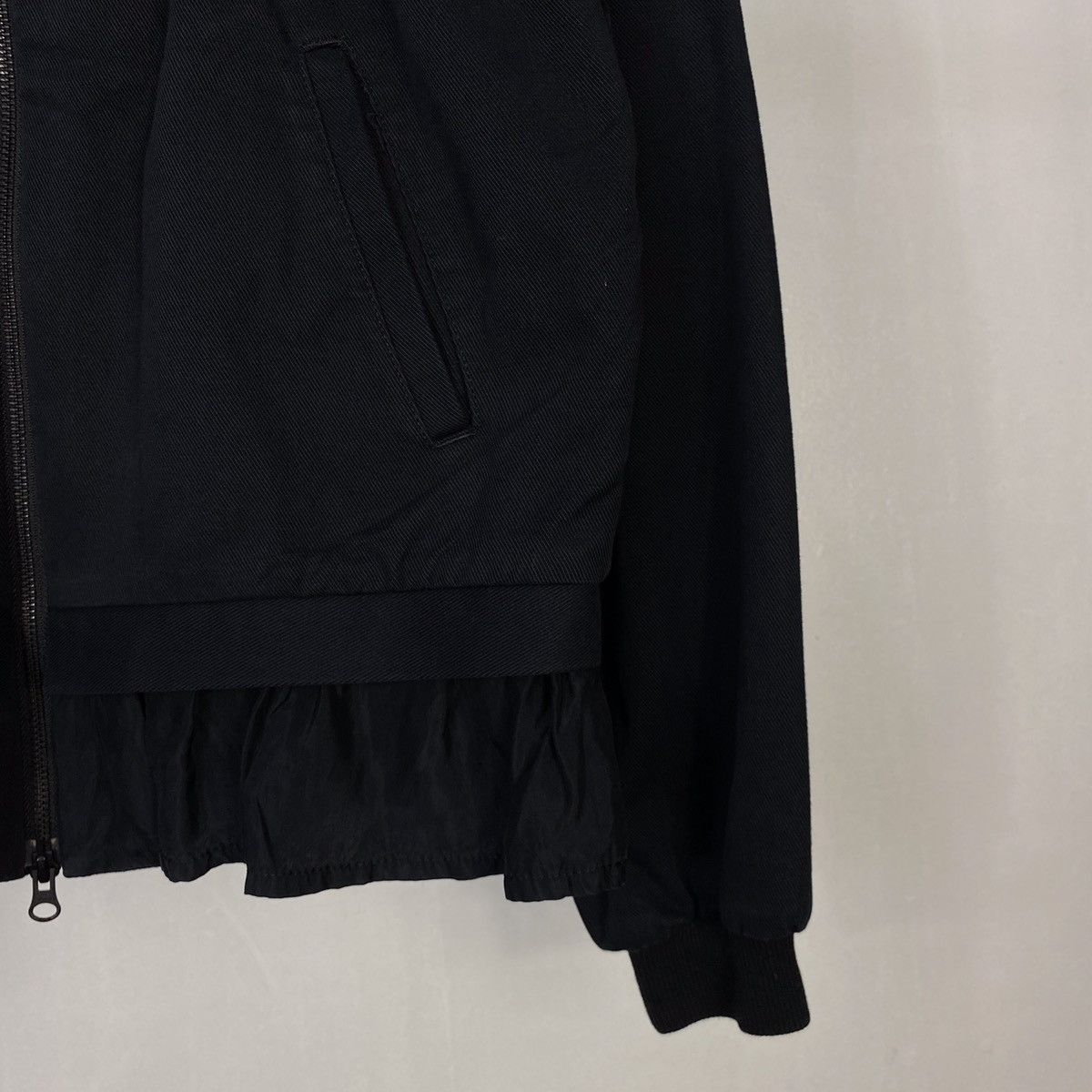 Y's × Yohji Yamamoto Y’s - Yohji Yamamoto - Bomber Jacket Size XS / US 0-2 / IT 36-38 - 3 Thumbnail