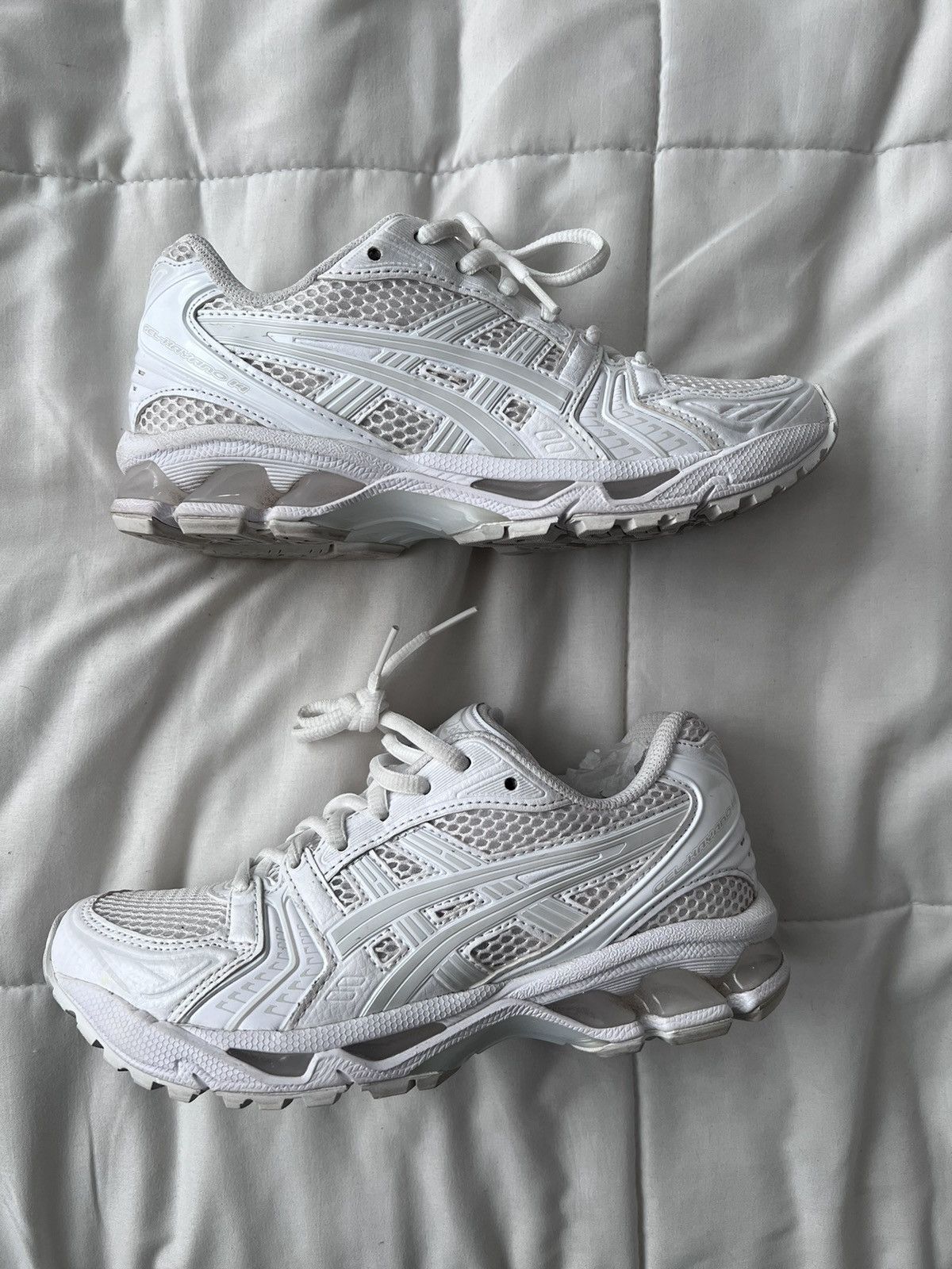 Asics Gel Kayano 14 triple white