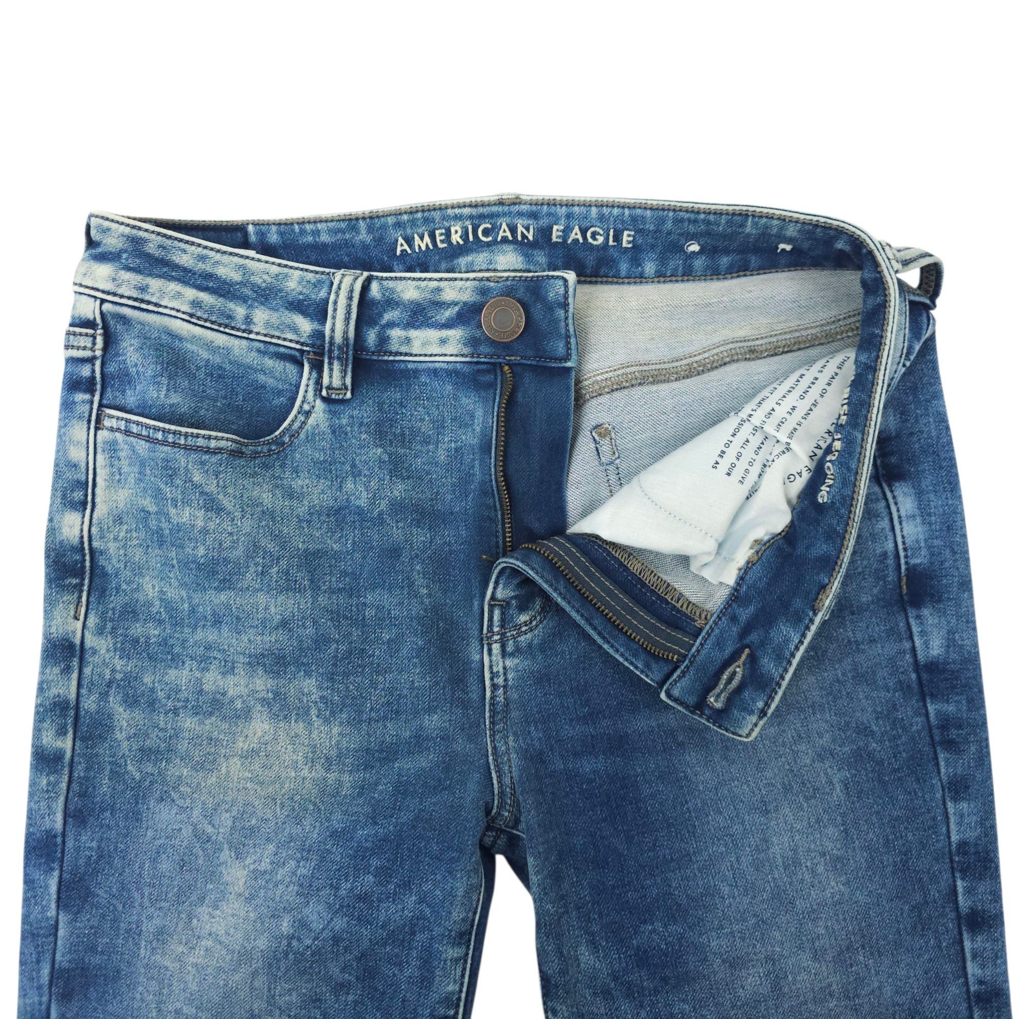 American Eagle Outfitters American Eagle Super Stretch Hi Rise Jegging Womens 8 Jeans Size 30" / US 8 / IT 44 - 7 Thumbnail