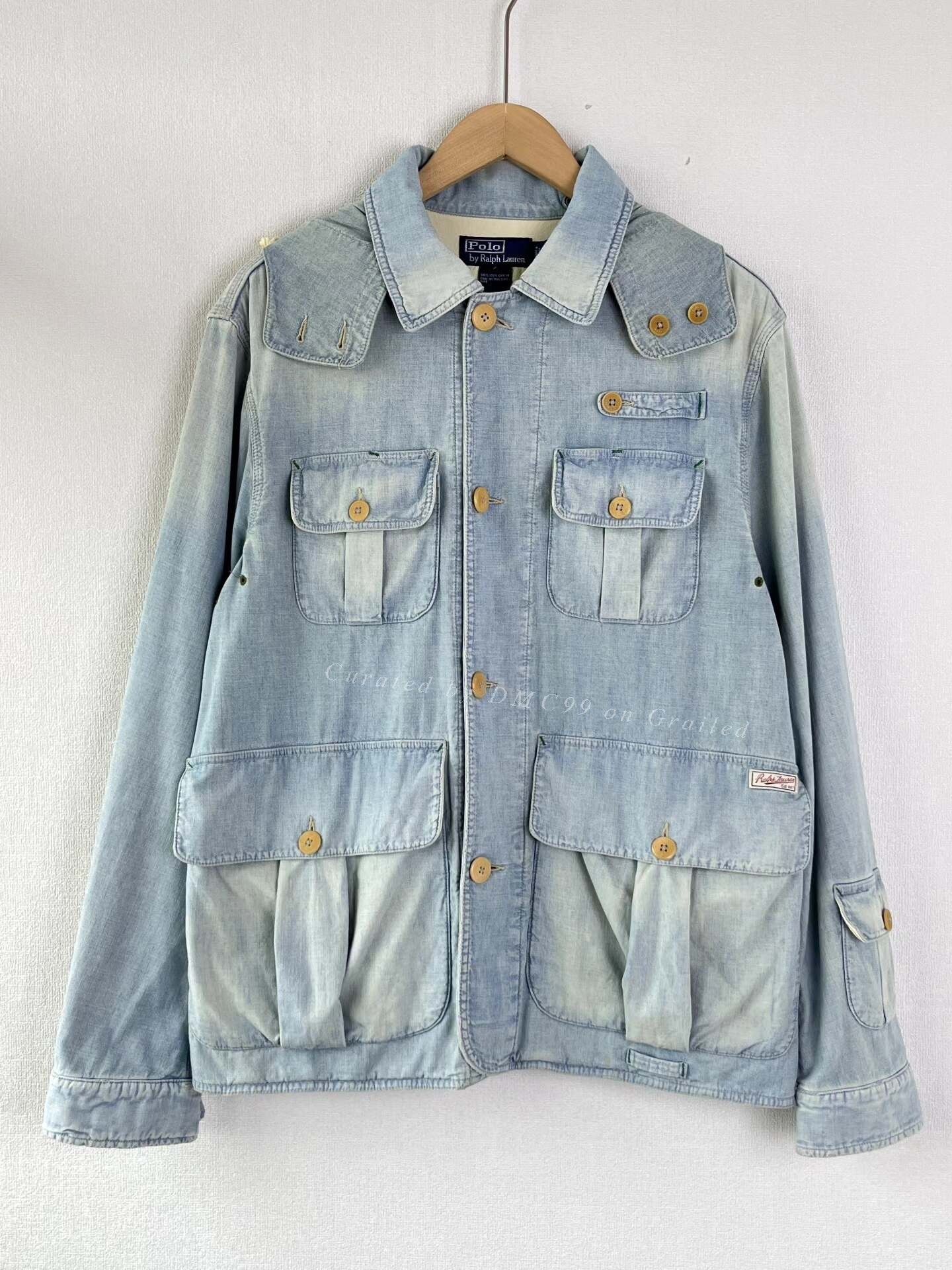 Polo Ralph Lauren POLO Ralph Lauren Vintage Blue Jacket Size US S / EU 44-46 / 1 - 1 Thumbnail