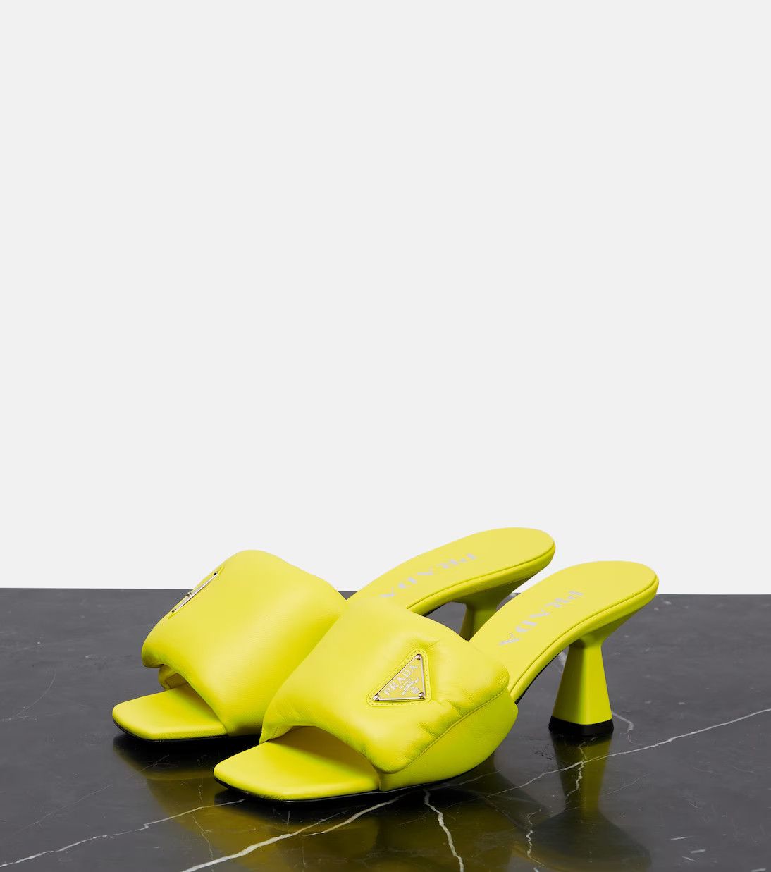 Prada o1la1rc1a0724 Heeled Pump in Yellow Size US 6.5 / IT 36.5 - 3 Thumbnail