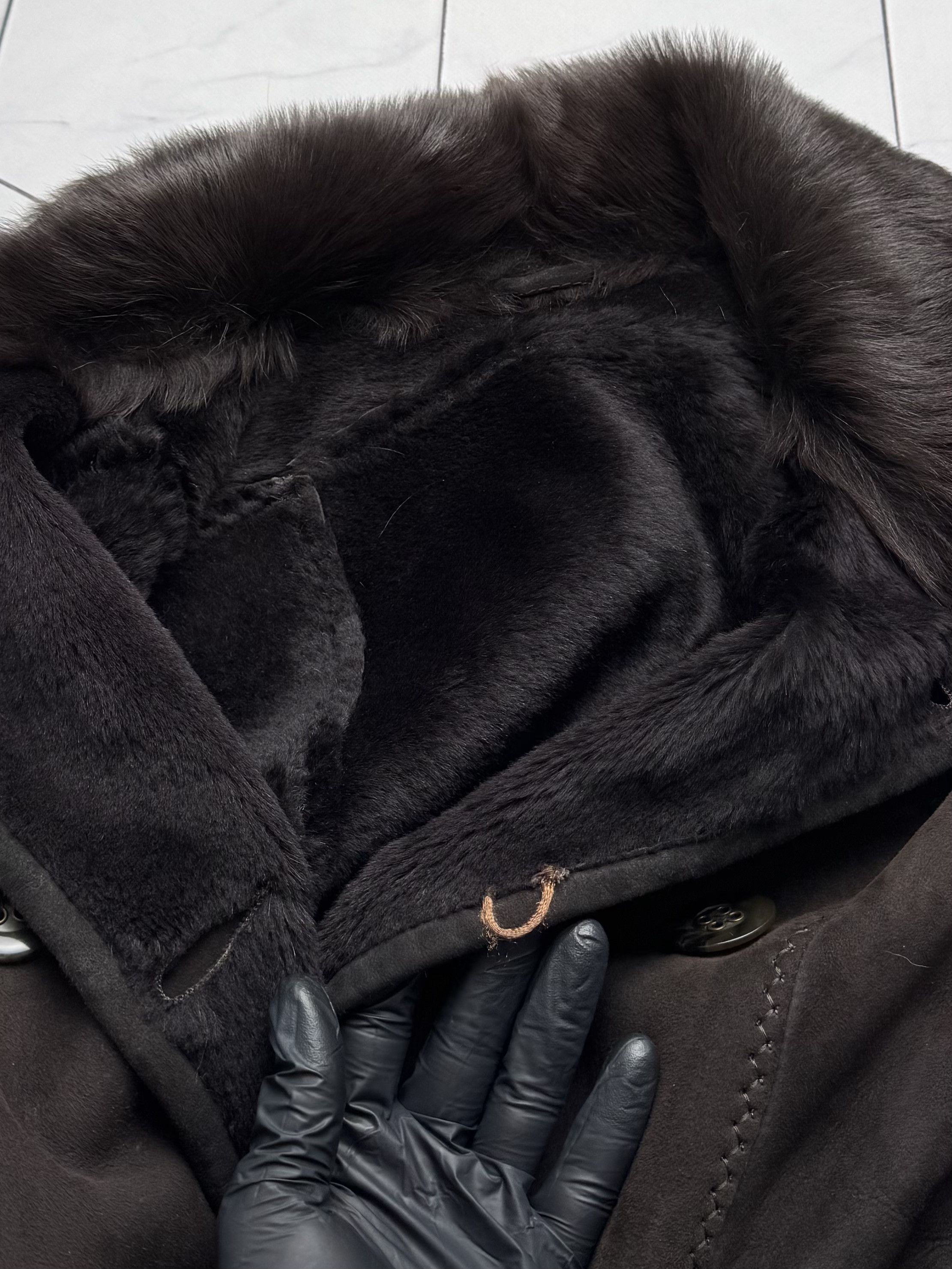 Vintage Vintage Real Lambskin Coat (B550) Size S / US 4 / IT 40 - 13 Thumbnail