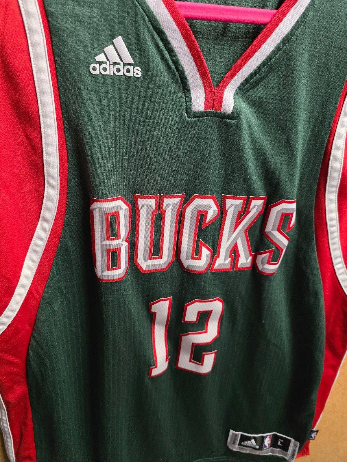 Adidas Adidas Swingman Milwaukee Bucks Jabari Parker #12 Jersey L+2 Size US L / EU 52-54 / 3 - 3 Thumbnail