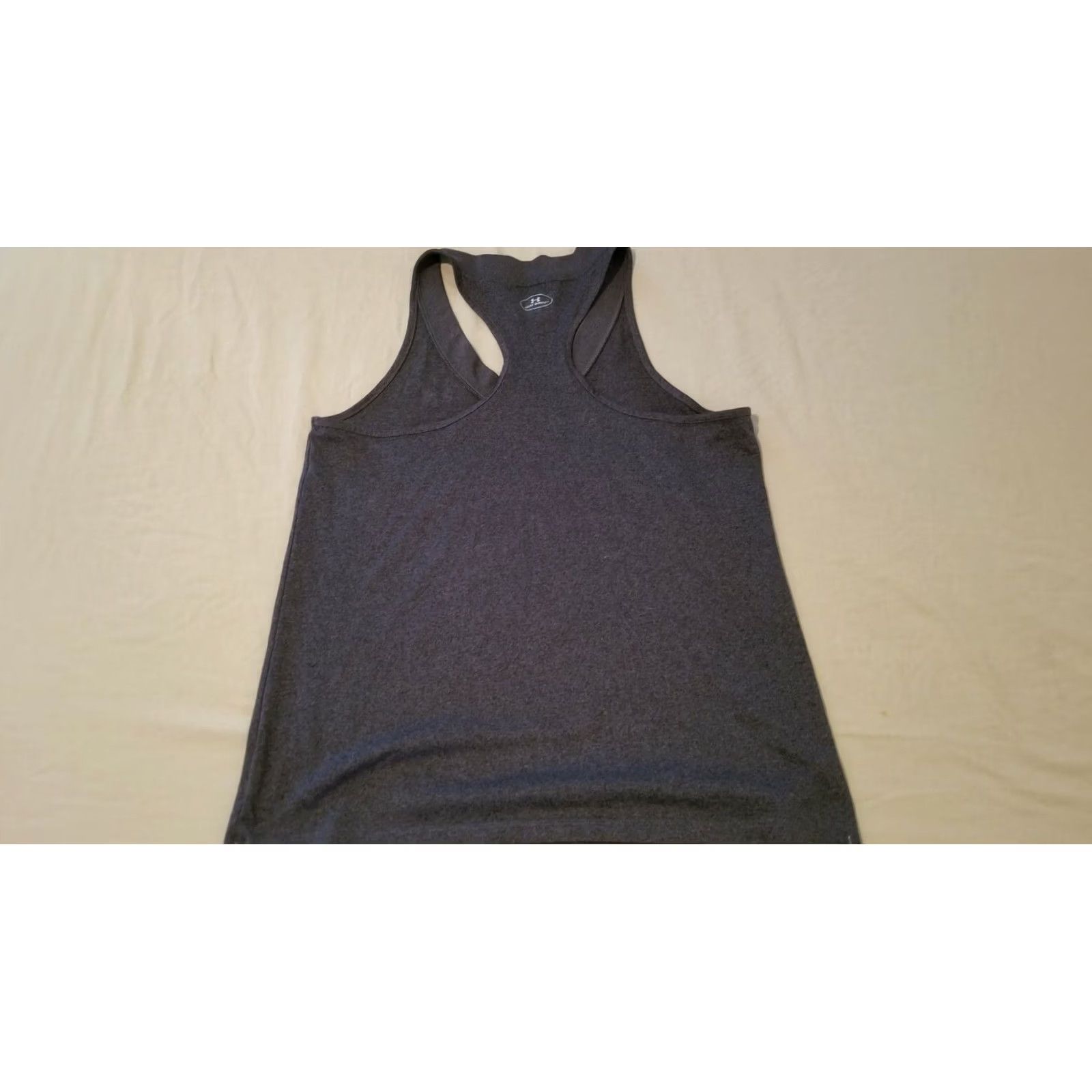 Under Armour Womens Under Armour Tank Shirt Large Gray Athletic Shirt Workout Size L / US 10 / IT 46 - 2 Thumbnail