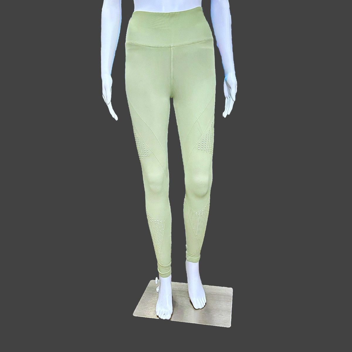 Other NUX Women’s High Waisted Compression Green Leggins Sz M-L Size 32" / US 10 / IT 46 - 5 Thumbnail