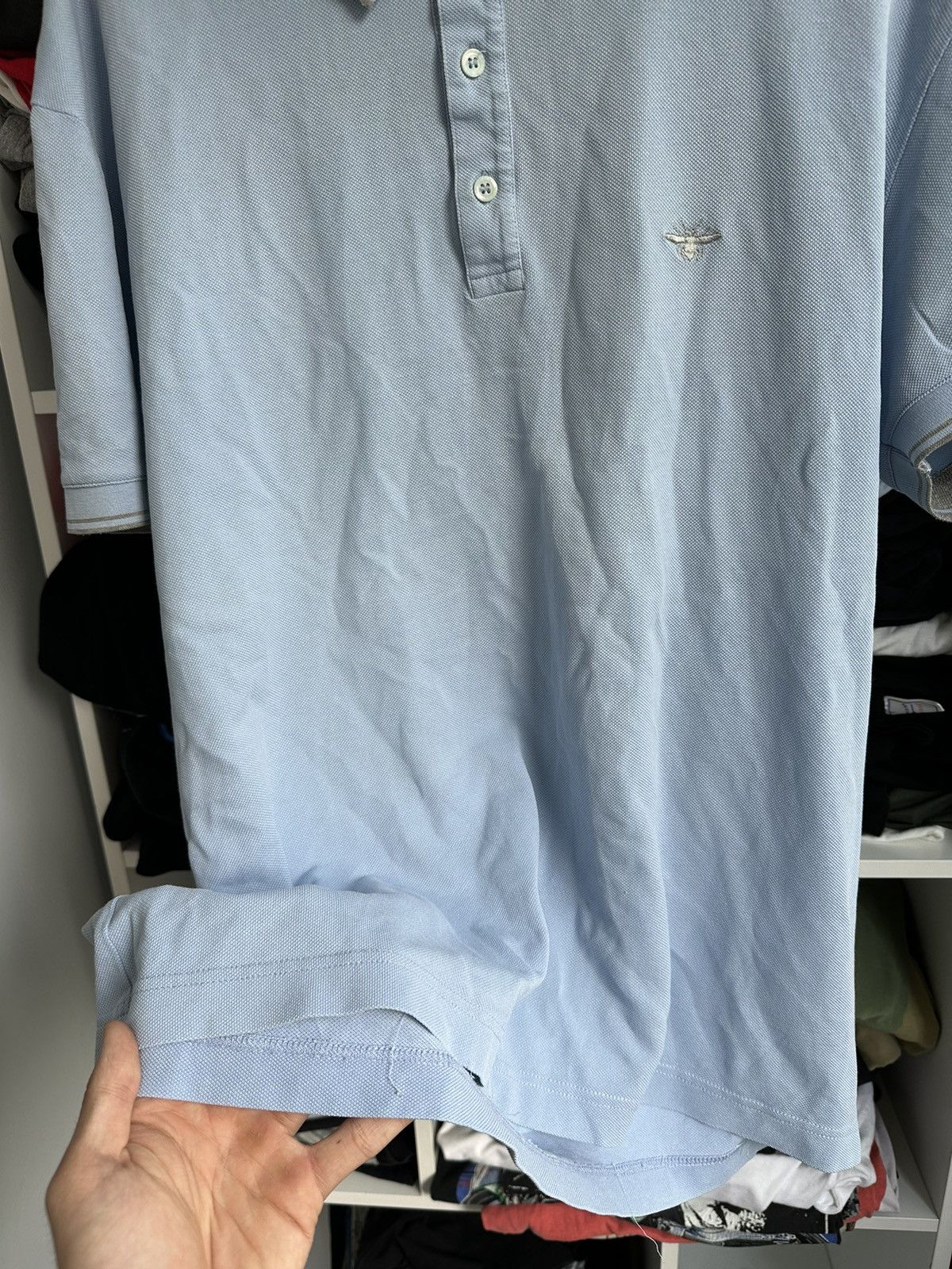Dior 🔥VINTAGE DIOR BEE LOGO POLO🔥 Size US XL / EU 56 / 4 - 15 Thumbnail