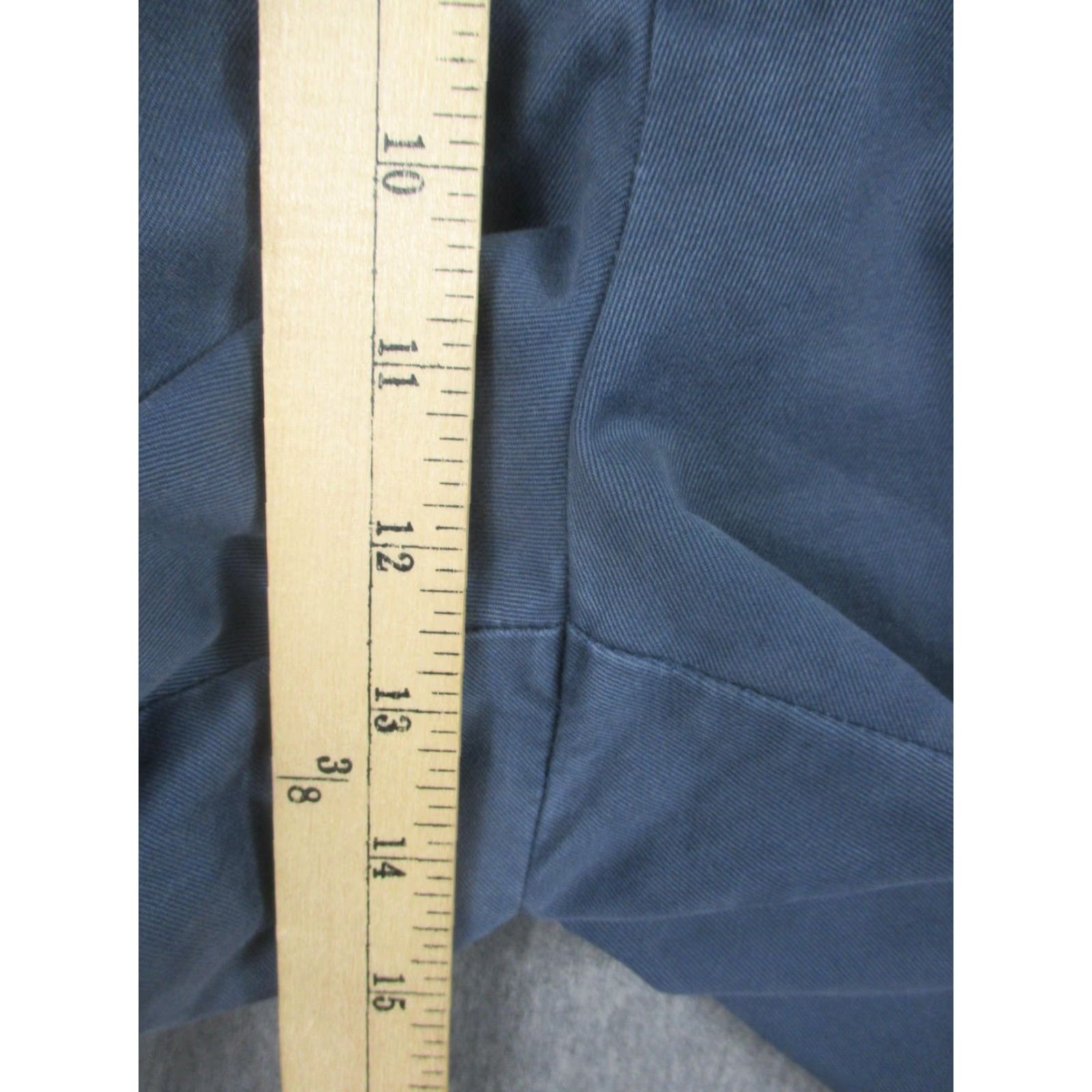 Peter Millar VINTAGE Peter Millar Pants Mens 38 Chino Flat Front Twill Blue Slacks Golf Casual 34 In Straight Mens 40 Waist Zip Front Size US 38 / EU 54 - 4 Thumbnail