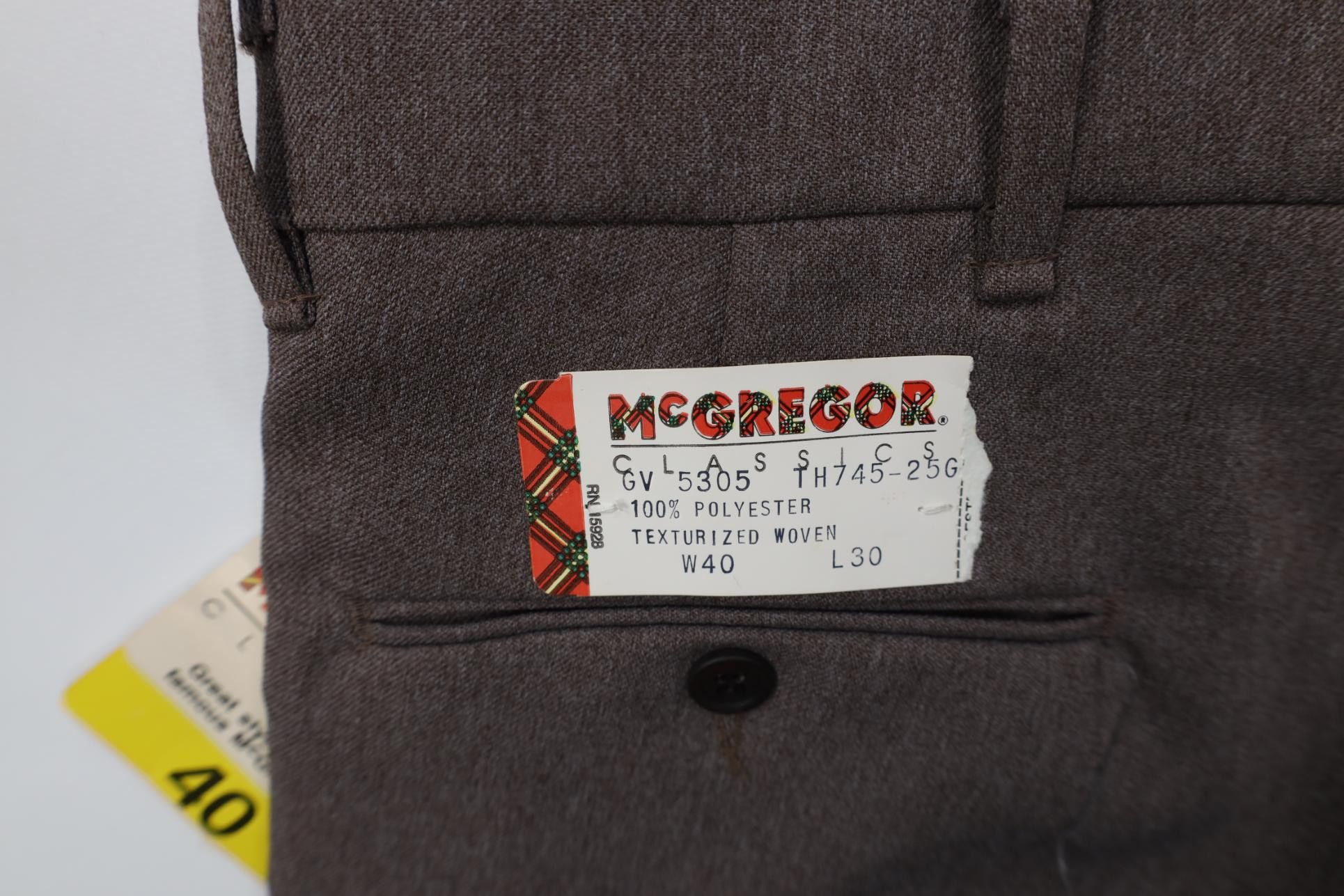 Vintage Deadstock Vintage 70s Streetwear Wide Leg Chino Pants USA Size US 40 / EU 56 - 14 Thumbnail