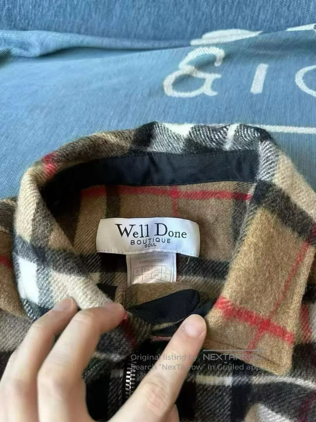 WE11DONE we11done Checkered Half. Size US M / EU 48-50 / 2 - 3 Thumbnail