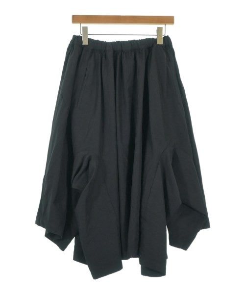 Comme des Garcons Black BLACK COMME des GARCONS - Wool Asymmetrical Gathered Skirt Size 32" / US 10 / IT 46 - 3 Thumbnail