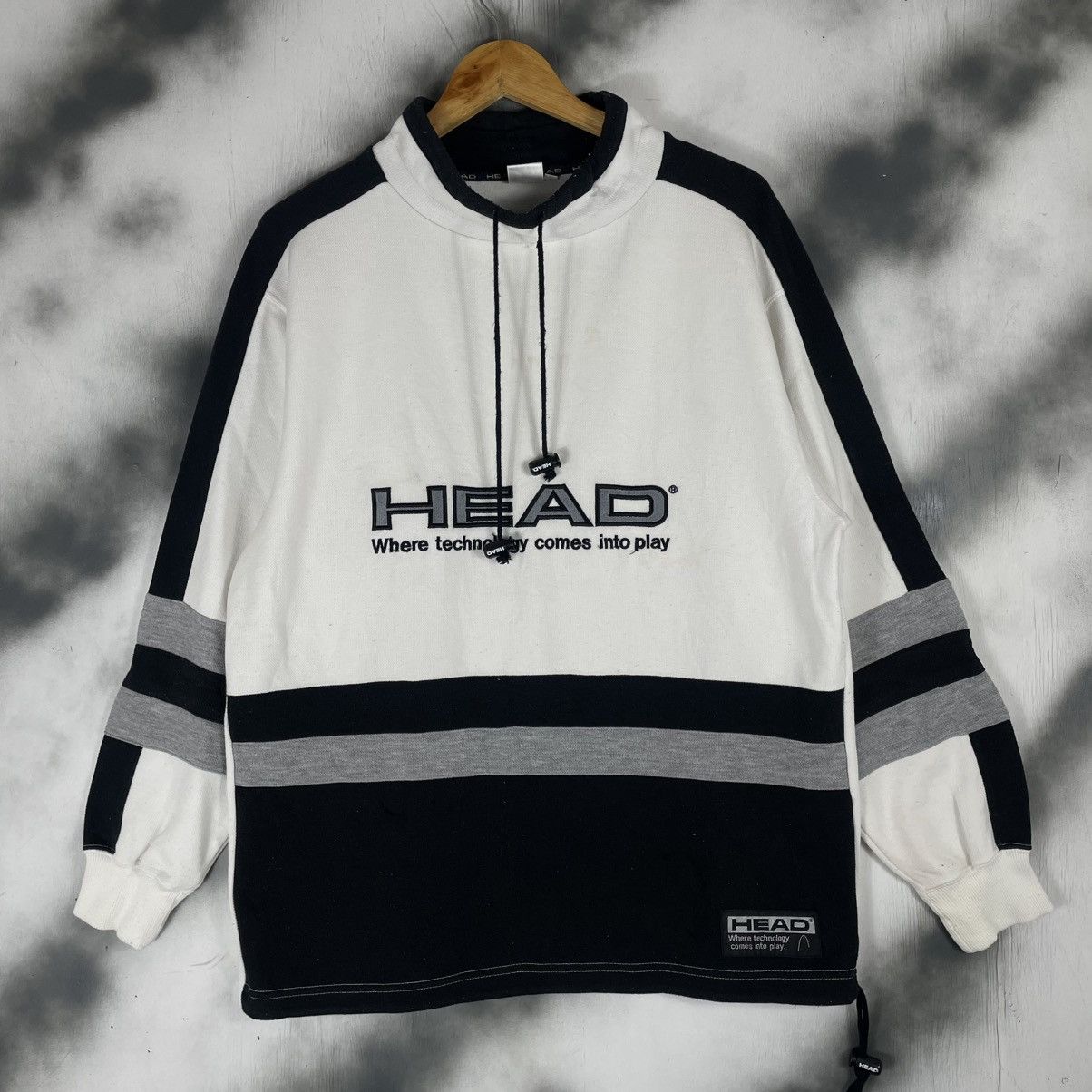 Japanese Brand Vintage Head Where Technolgy comes into Play Size US M / EU 48-50 / 2 - 1 Thumbnail
