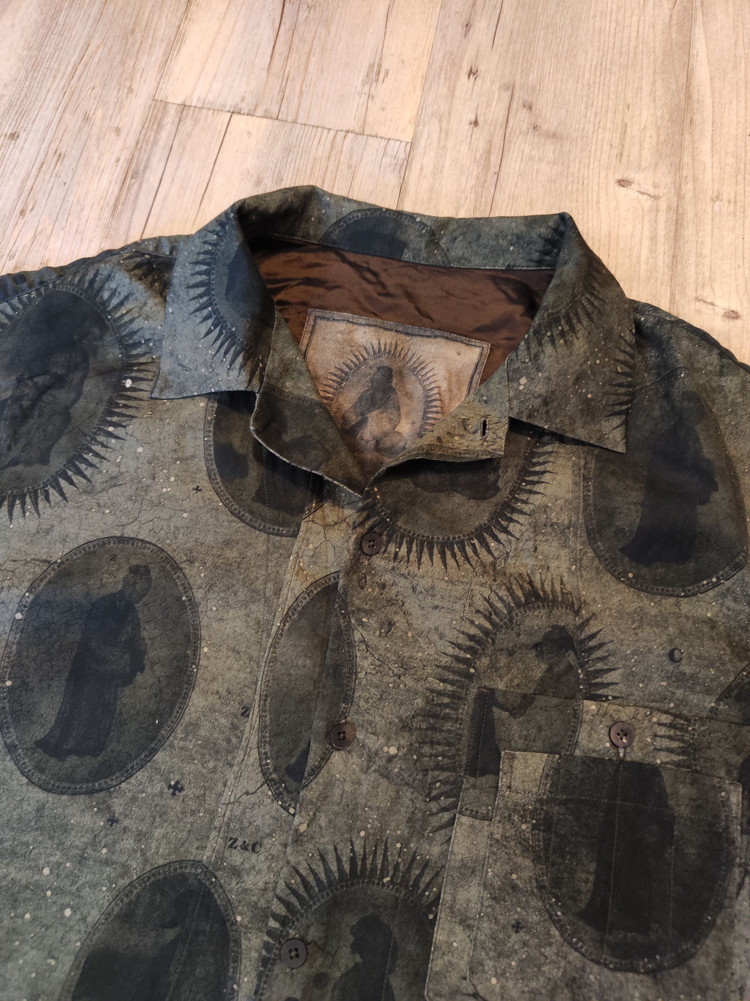Ziggy Chen 22SS printed shirt.Like Geoffrey B. Small or Elena Dawson Size US M / EU 48-50 / 2 - 3 Thumbnail