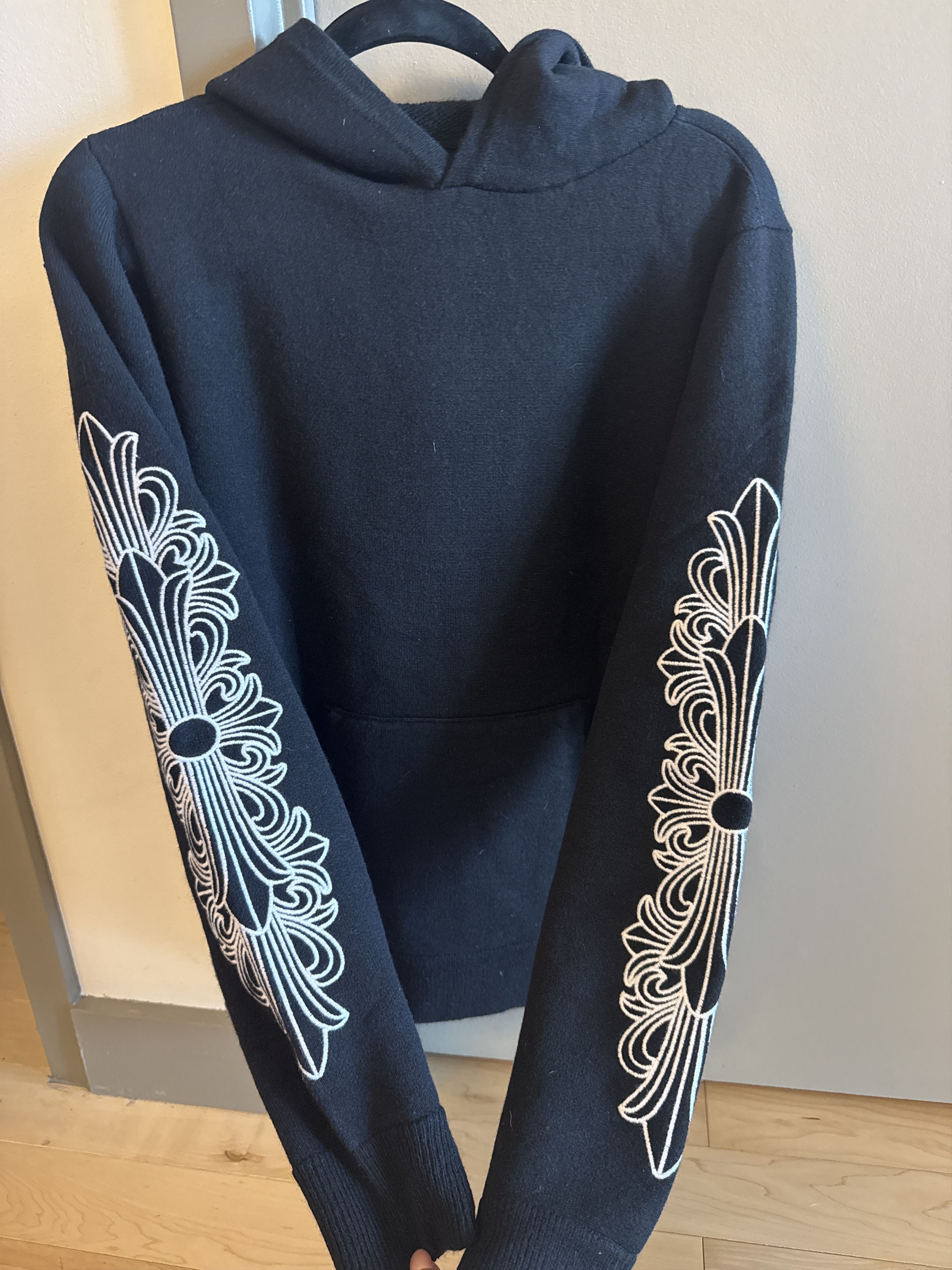Chrome Hearts Chrome hearts cashmere hoodie Size US S / EU 44-46 / 1 - 2 Thumbnail