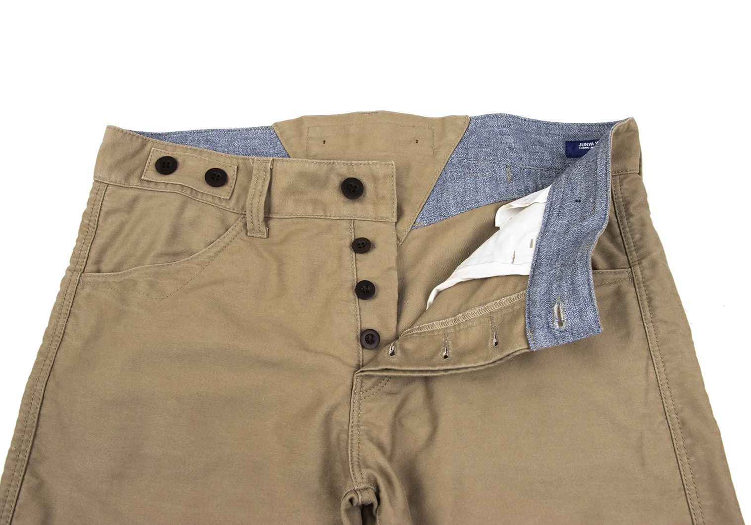 Junya Watanabe Beige Straight Pants Size M in Good Condition Size US 34 / EU 50 - 5 Thumbnail