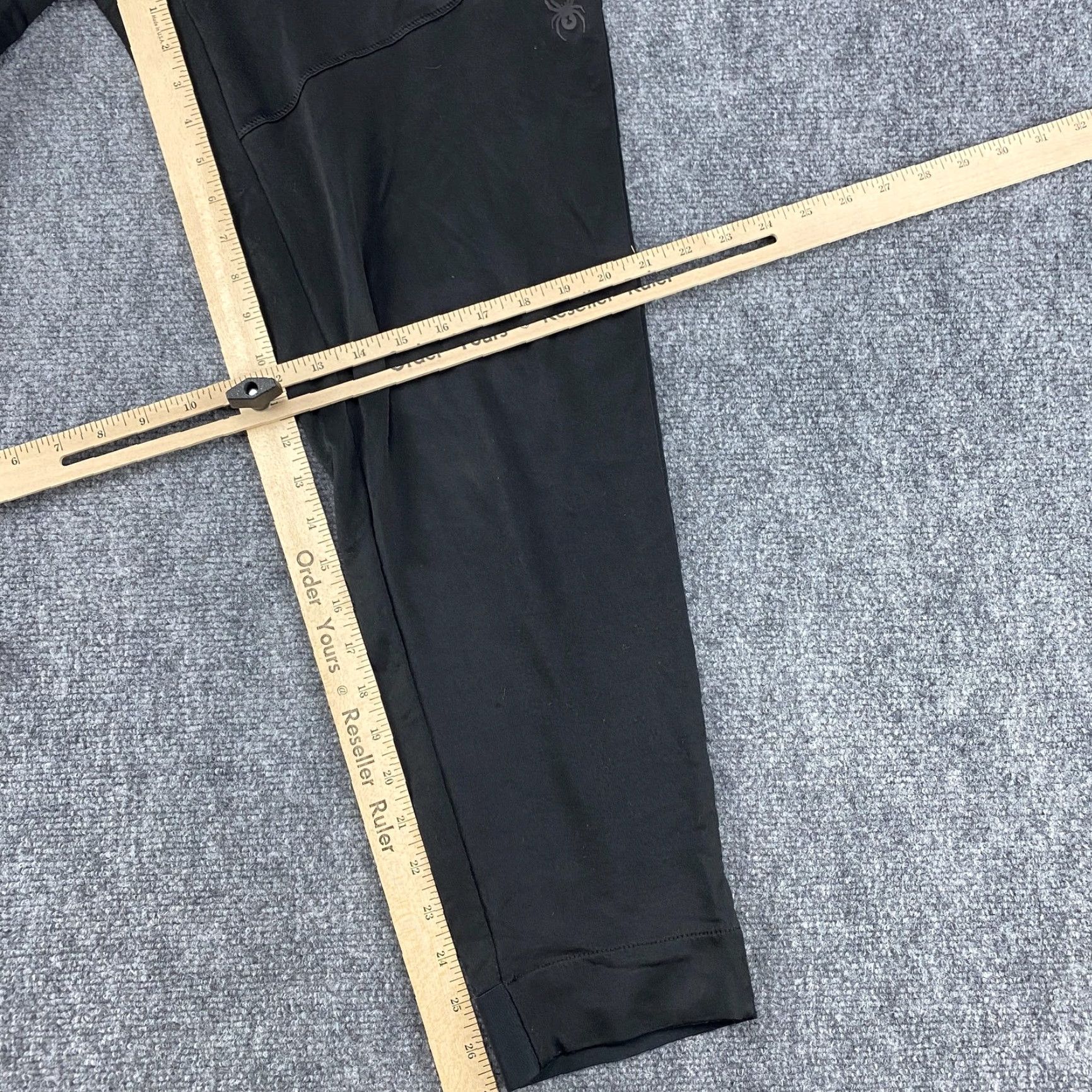 Spyder Spyder Active Pants Mens M Black Jogger Zip Pocket Athletic ProW-B Regular Waist Drawstring Size US 31 - 7 Thumbnail