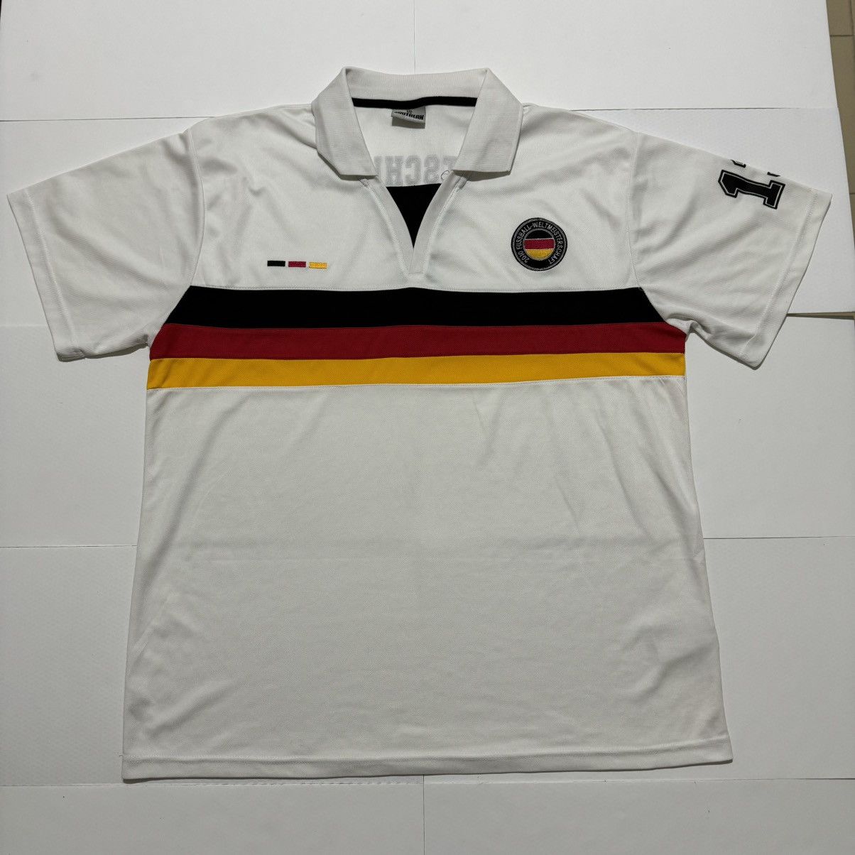 Other Deutschland Germany Men’s Football Soccer Shirt Jersey White Size US XXL / EU 58 / 5 - 1 Thumbnail