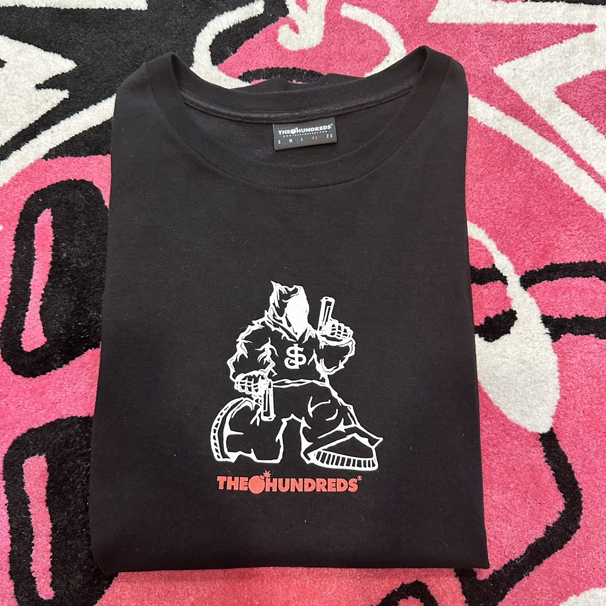 image of The Hundreds X Sunami X Triple B Records Tee in Black, Men's (Size XL)