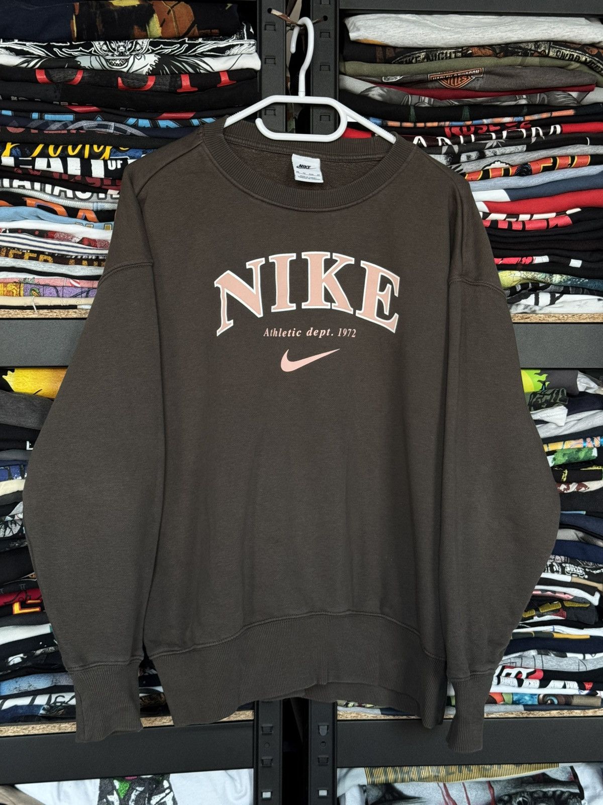 Nike Nike brown wmns sweatshirt Size XS / US 0-2 / IT 36-38 - 4 Thumbnail