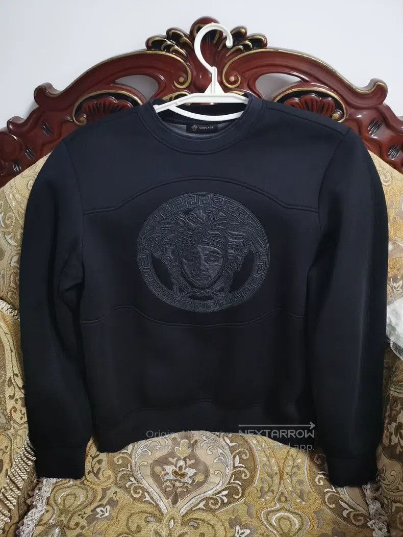 Versace Versace Space cotton sweatshirt Size US L / EU 52-54 / 3 - 1 Thumbnail