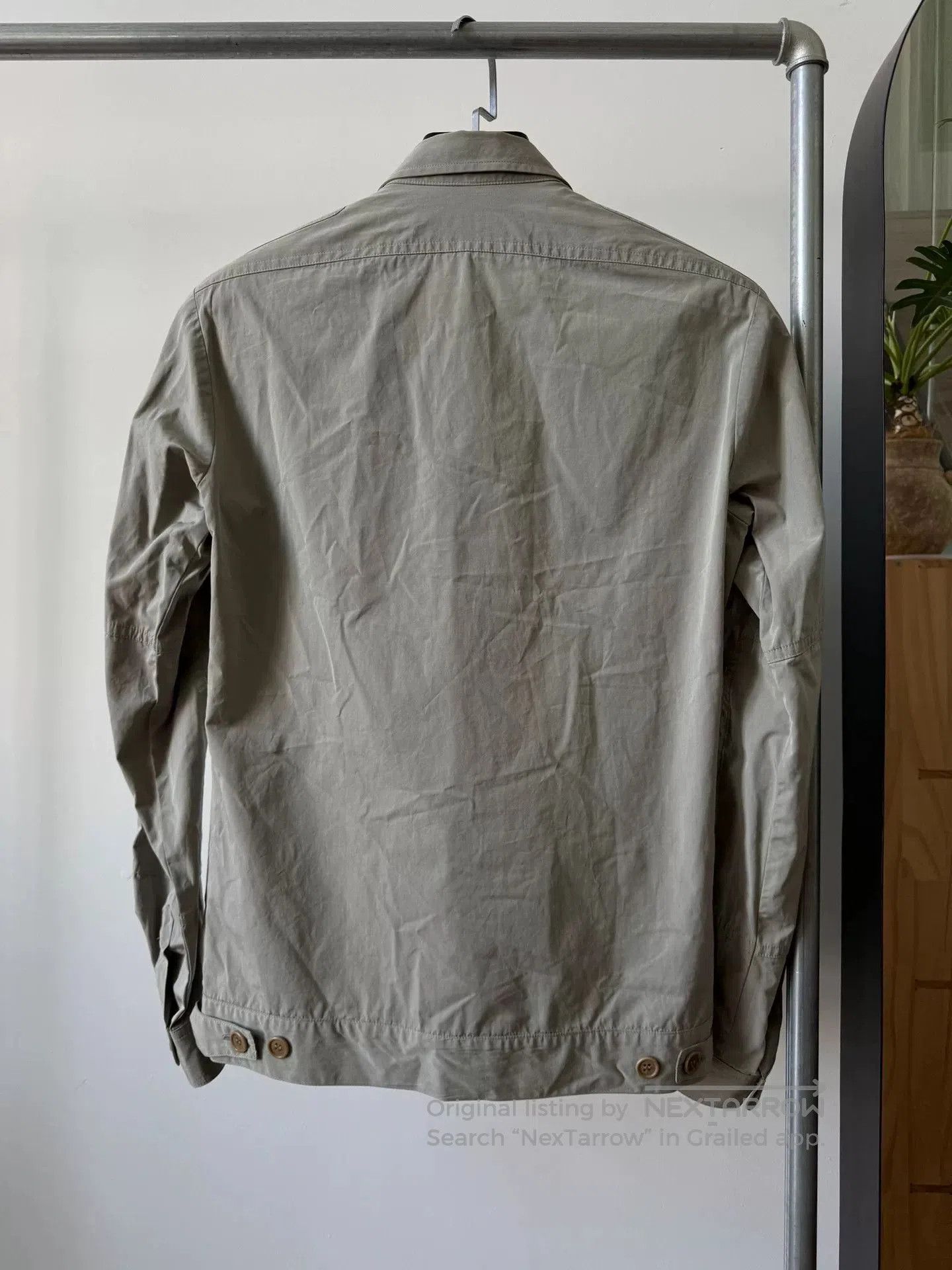 Dries Van Noten Military Style Shirt Jacket.