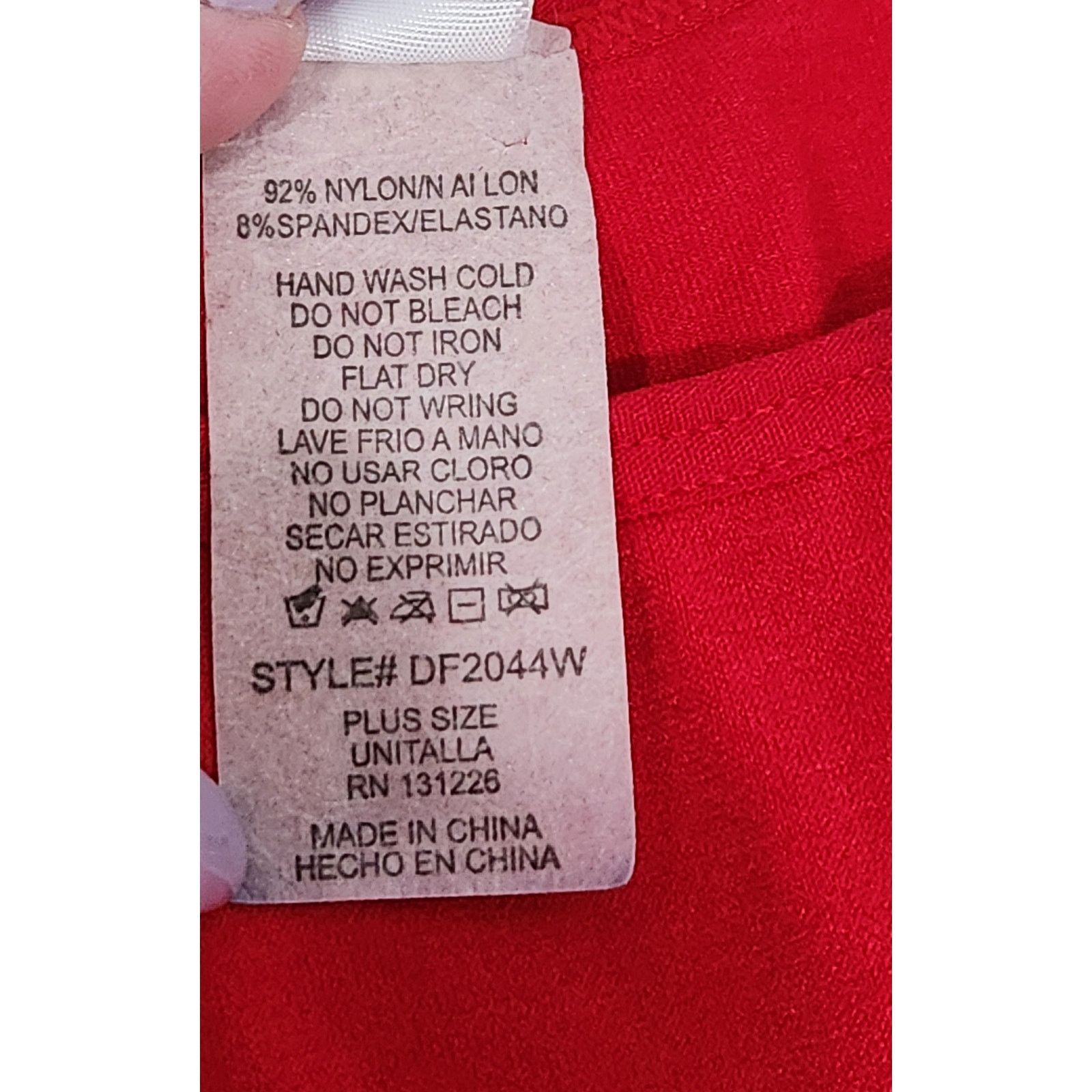 Other Anabel Connection Red Sleeveless Tank Top One Size Size ONE SIZE - 5 Thumbnail