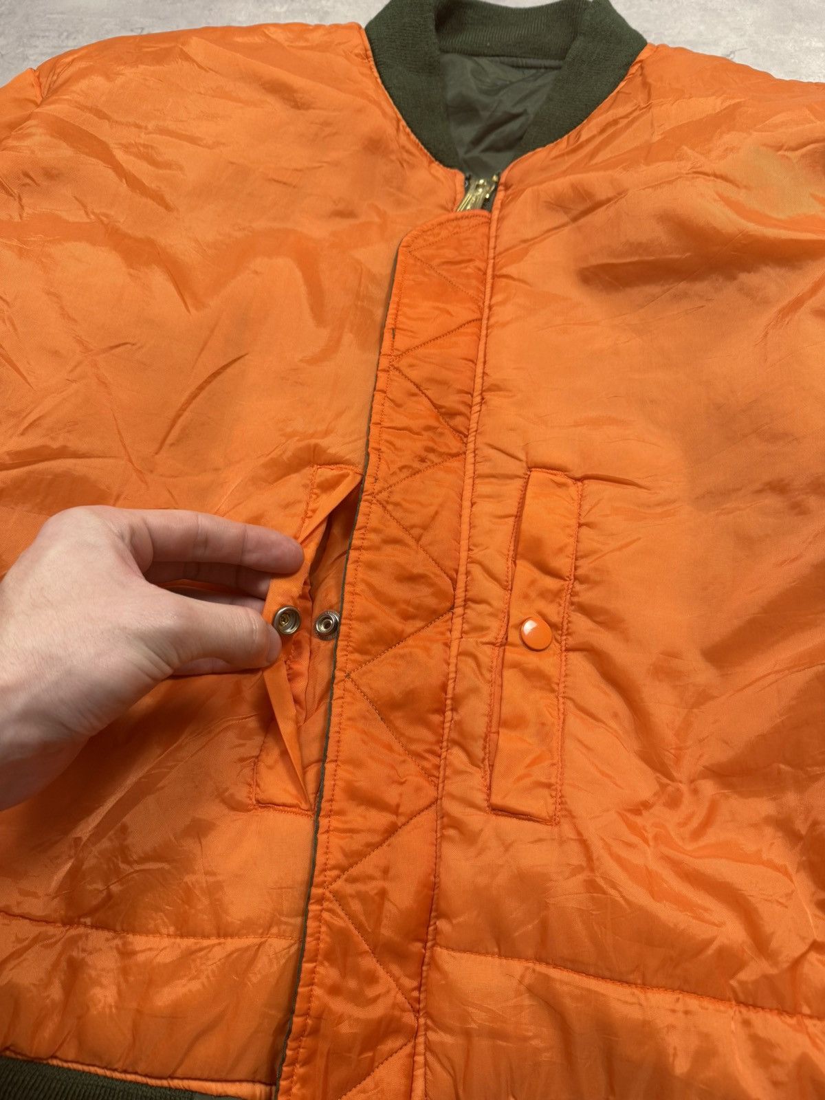 Vintage Vintage Bomber MA1 Size US XL / EU 56 / 4 - 7 Thumbnail