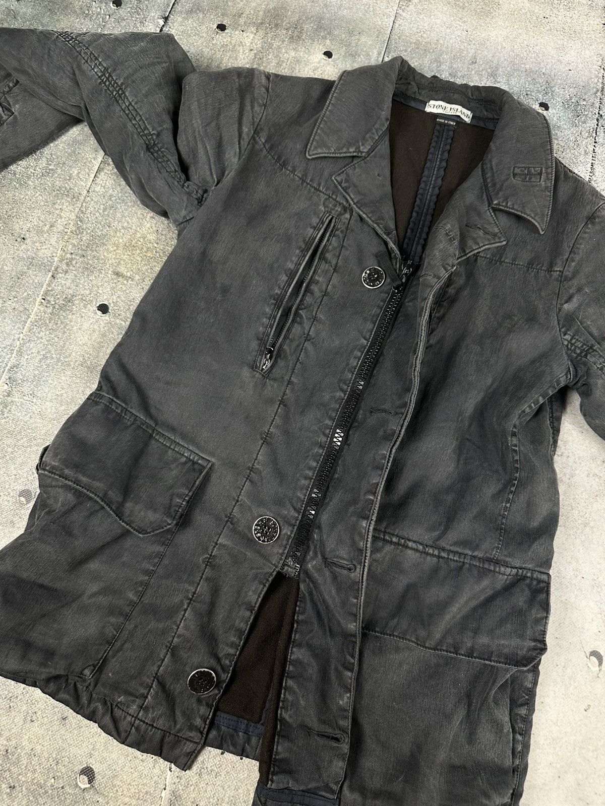 Massimo Osti × Stone Island × Vintage Stone Island Coat Jacket 2005 Size US M / EU 48-50 / 2 - 5 Thumbnail