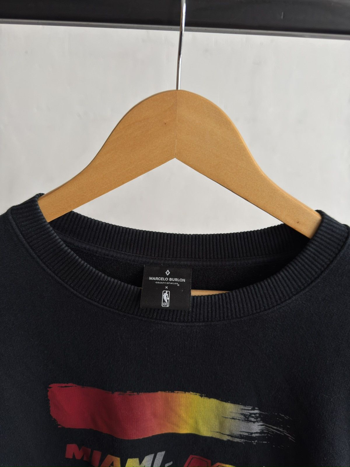 Marcelo Burlon Marcelo Burlon x NBA Miami Heat Men Sweatshirt Size US M / EU 48-50 / 2 - 4 Thumbnail
