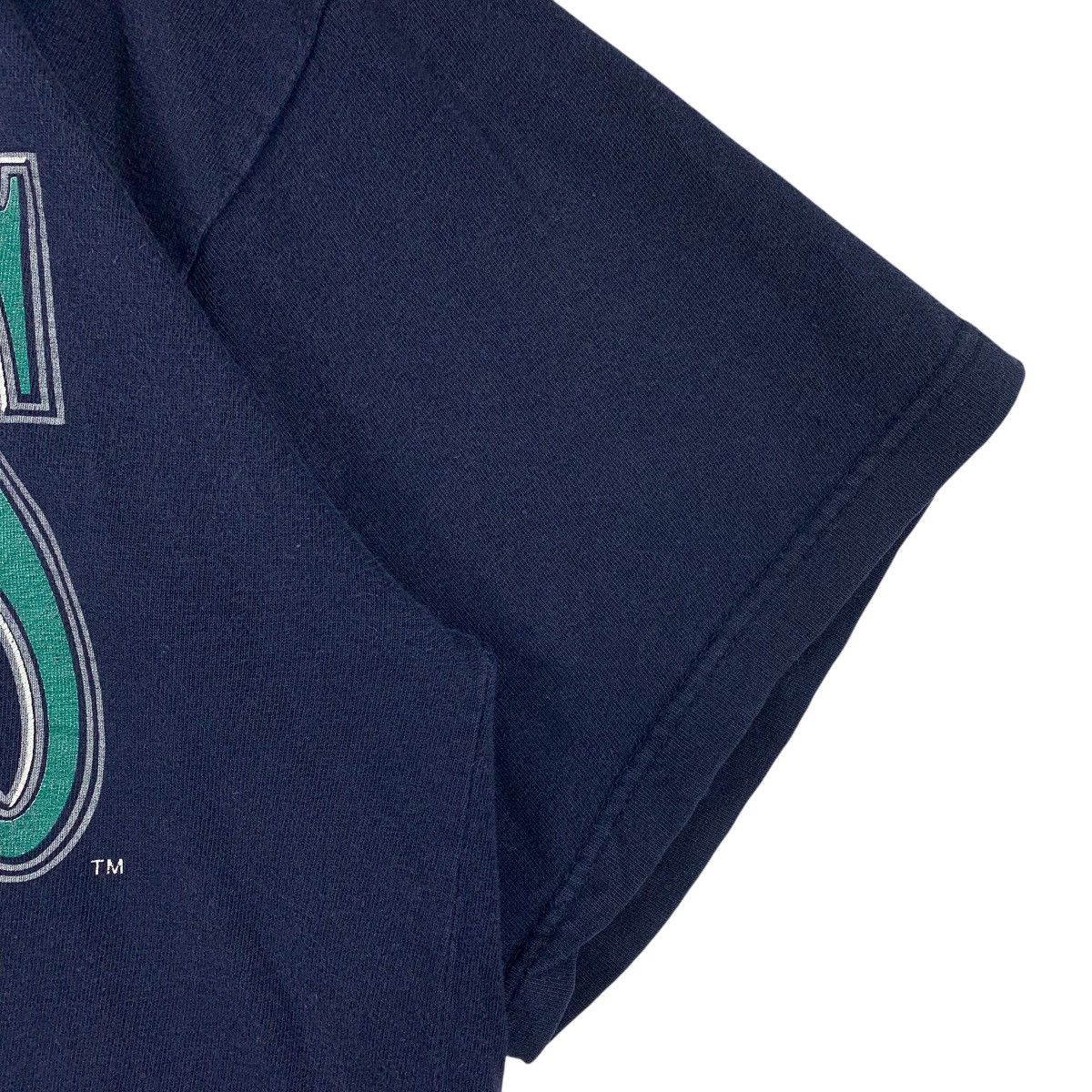 NBA × Vintage Vintage 90s SEATTLE MARINERS big spellout printed tee Size US L / EU 52-54 / 3 - 7 Thumbnail