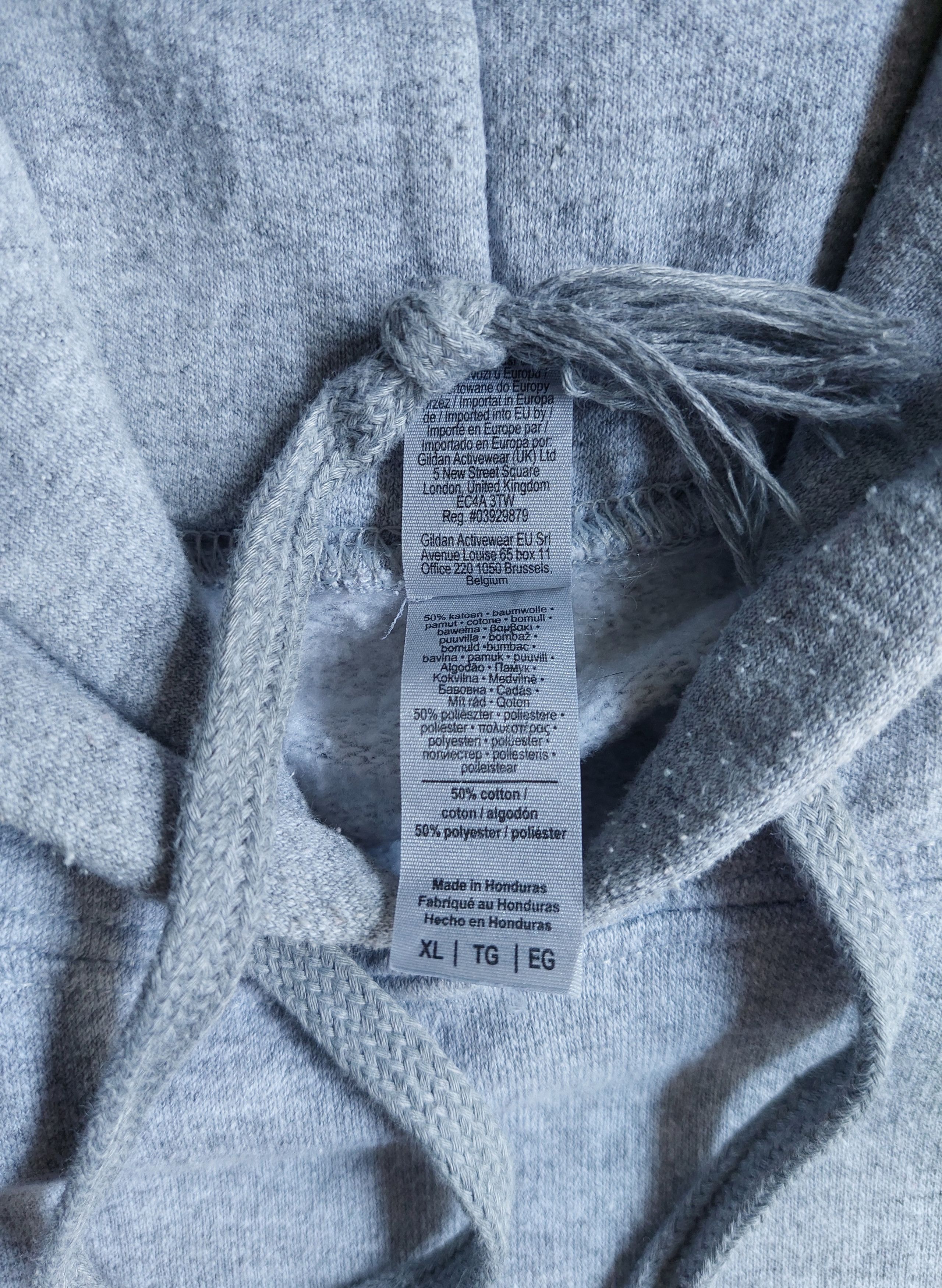 Gildan × Vintage Gildan blank hoodie Size US XL / EU 56 / 4 - 6 Thumbnail