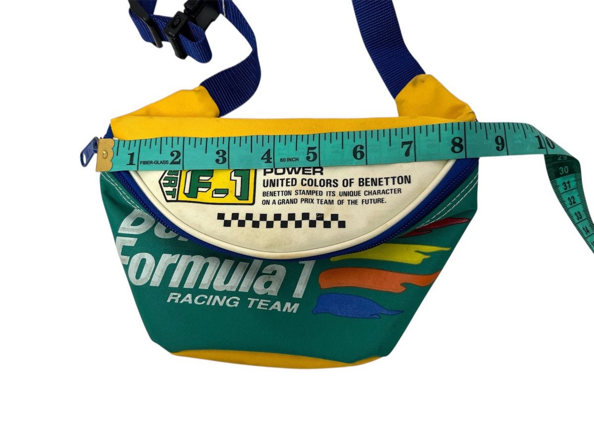 Benetton Vintage Benetton Formula 1 Racing Team Pouch Bag Size ONE SIZE - 14 Thumbnail