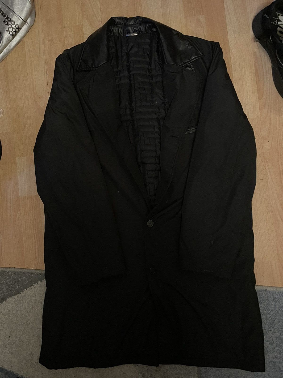 Versace × Vintage Versace Classic Vintage Coat Size US L / EU 52-54 / 3 - 1 Thumbnail