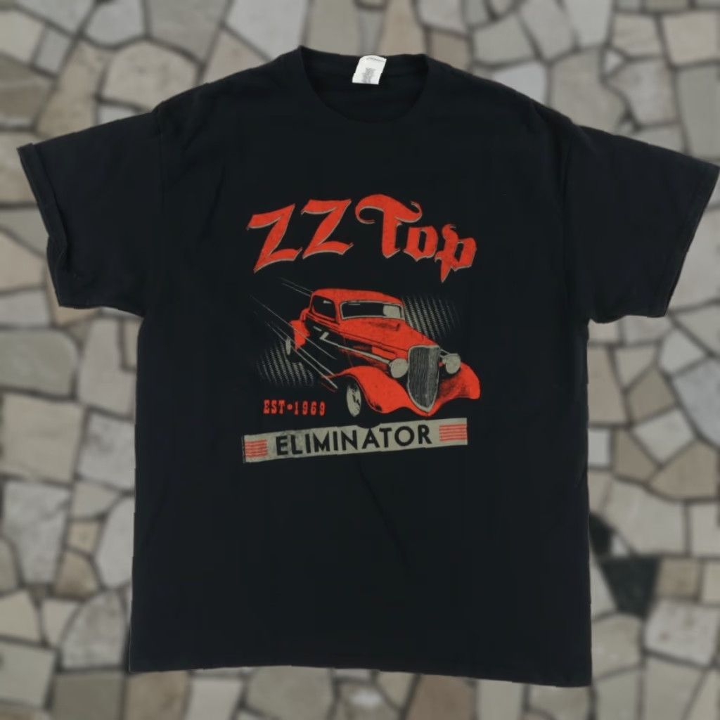 Gildan Gildan ZZ Top 2017 Concert Solid T-Shirt Black Men's L Shirt Size US L / EU 52-54 / 3 - 1 Thumbnail